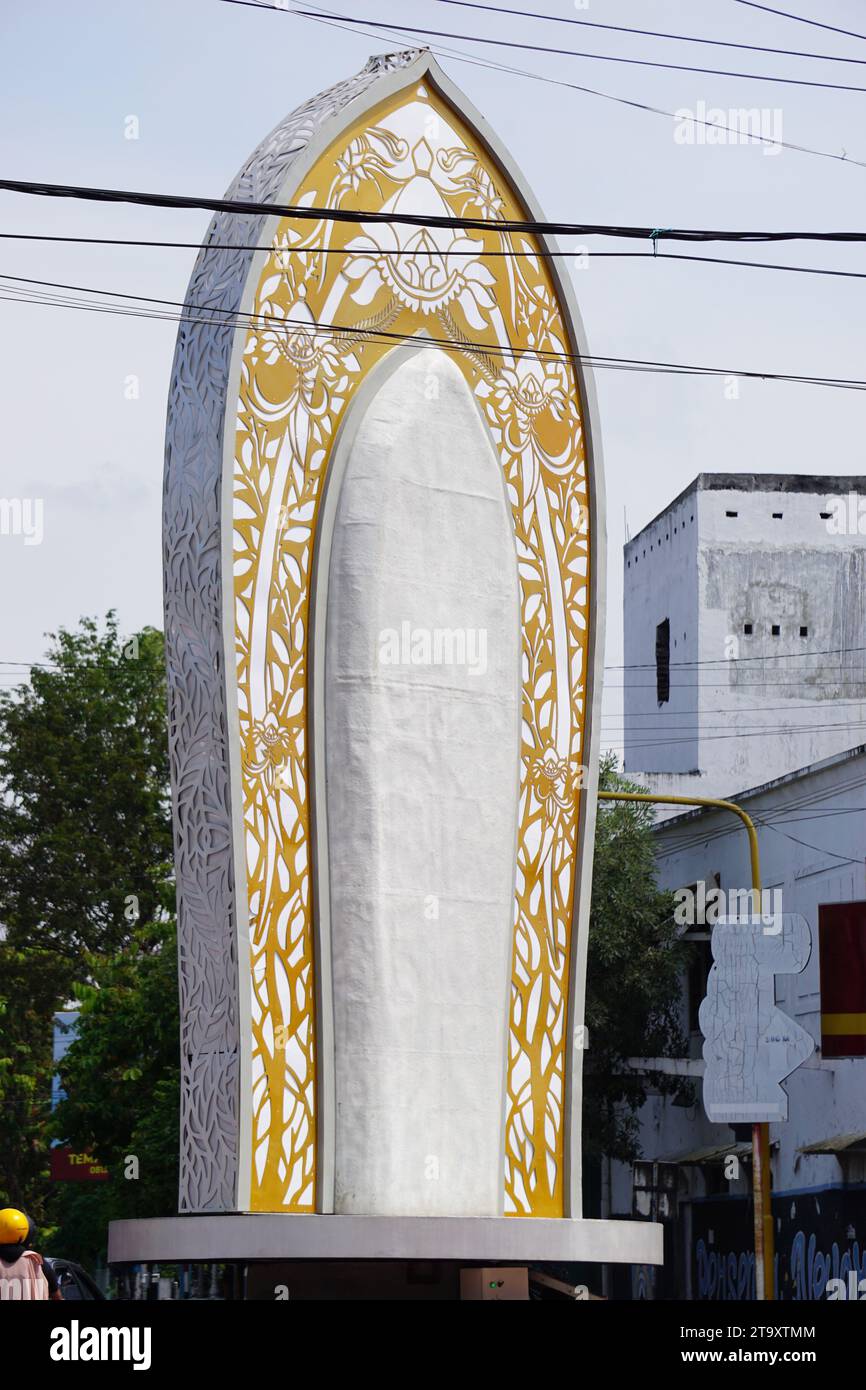 Jayastamba monument (victory monument in Nganjuk East Java. Jayastamba
