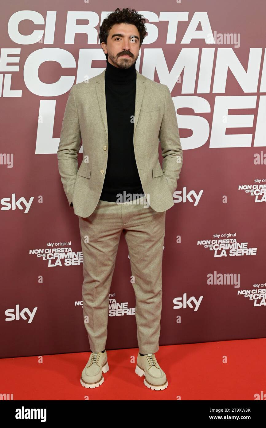 Kabir Tavani Hi Res Stock Photography And Images Alamy Rome Italy 27th Nov 2023 Kabir Tavani Attends The Red Carpet Of The Sky Tv Series Non Ci Resta Che Il Crimine Premiere At The Space Moderno Cinema Credit Sopa Images Live News 2T9XW8K