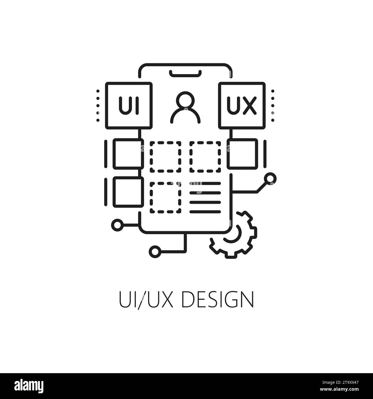 User experience ux ui Black and White Stock Photos & Images - Alamy