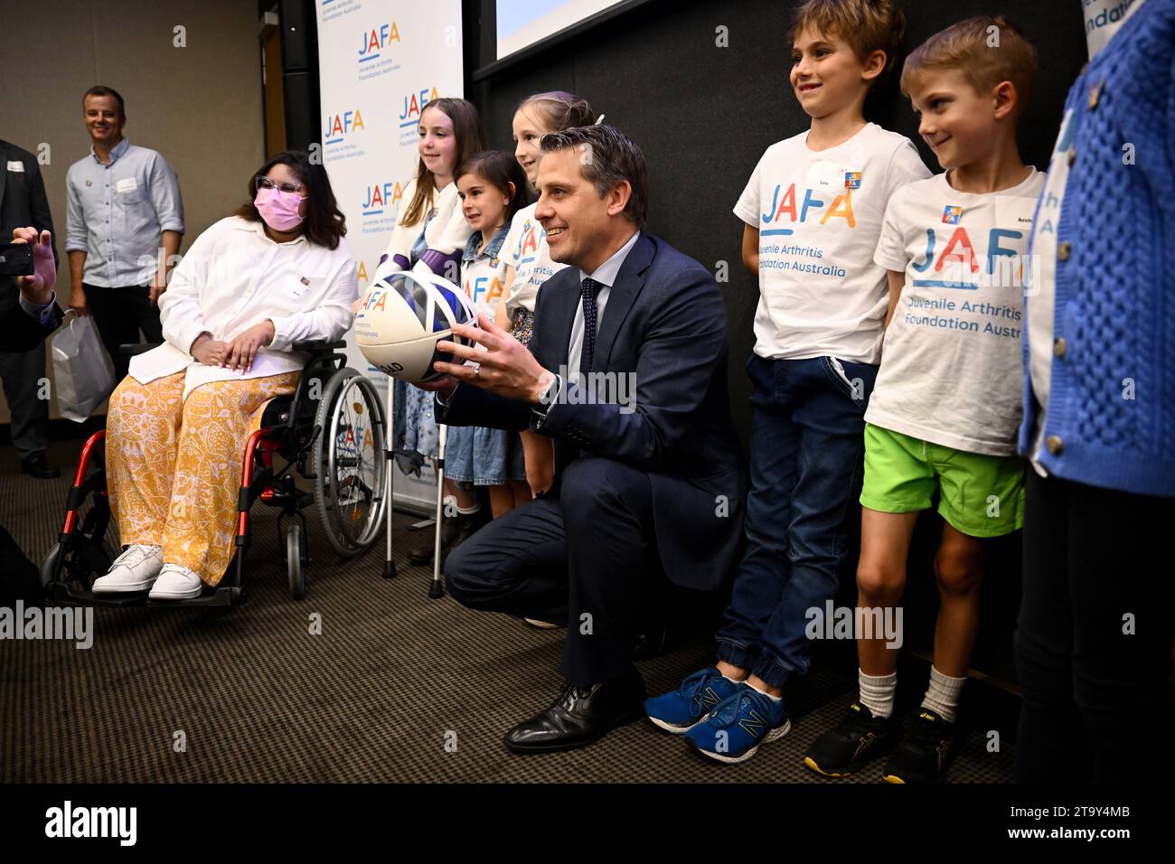 Sydney, Australia. 28th Nov, 2023. NSW Health minister along with