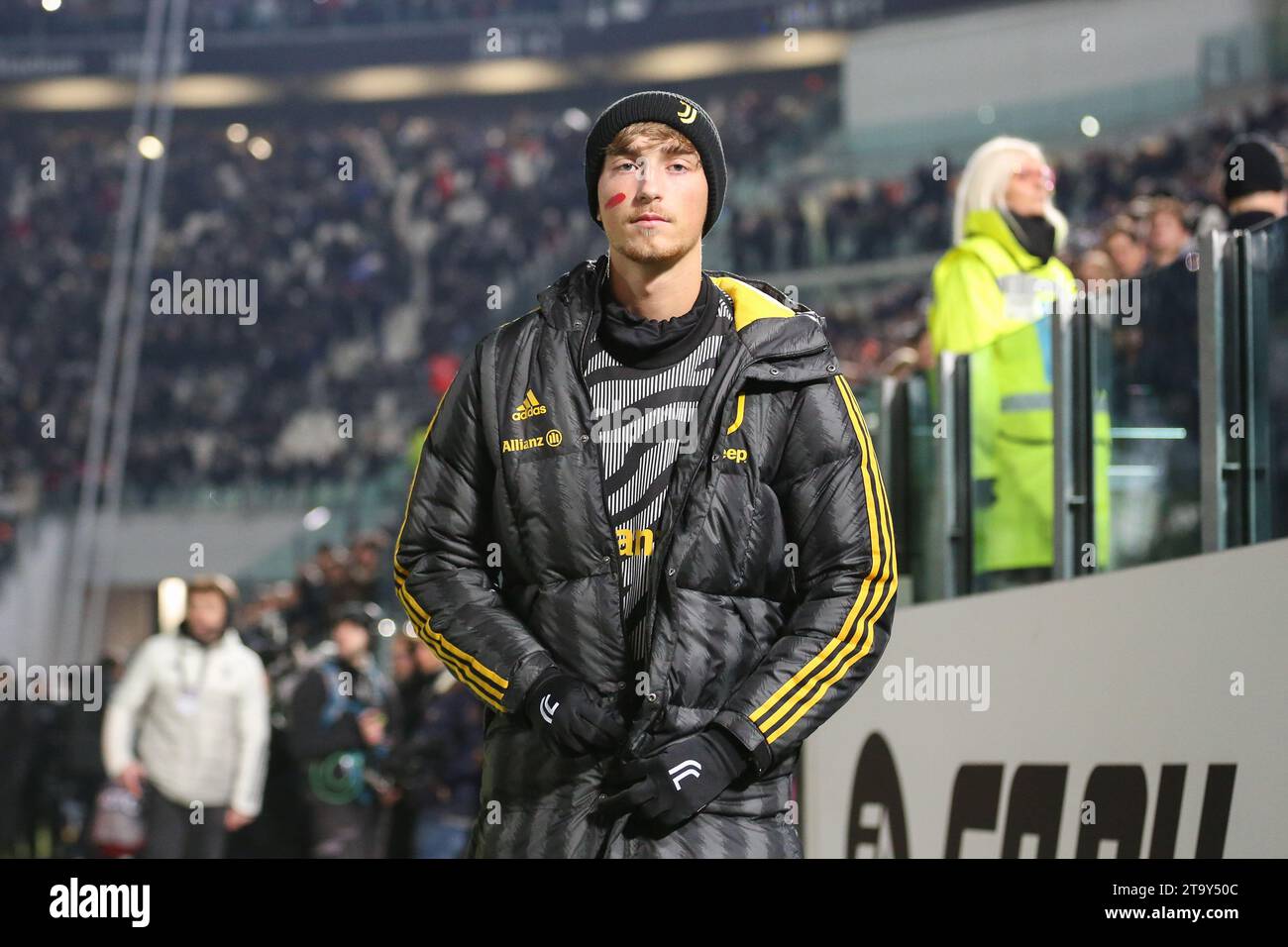 Turin, Italy. 26th Nov, 2023. Dean Huijsen of Juventus seen during the ...