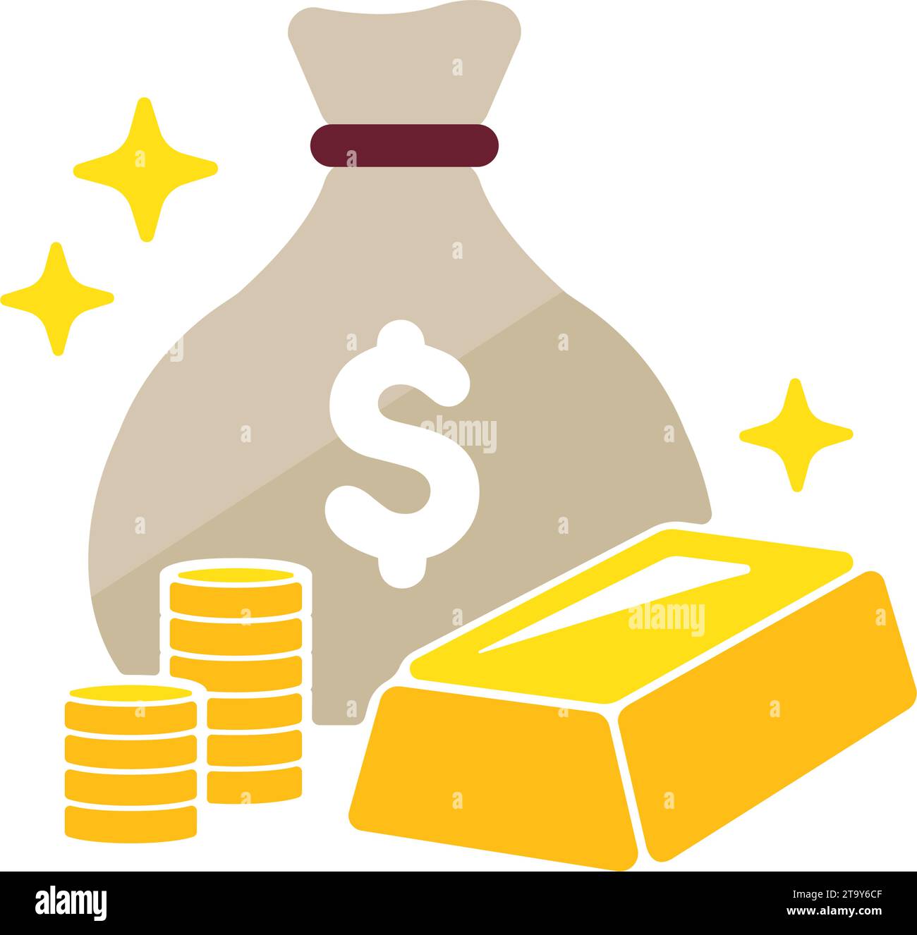 Fortune rich illustration hi-res stock photography and images - Alamy