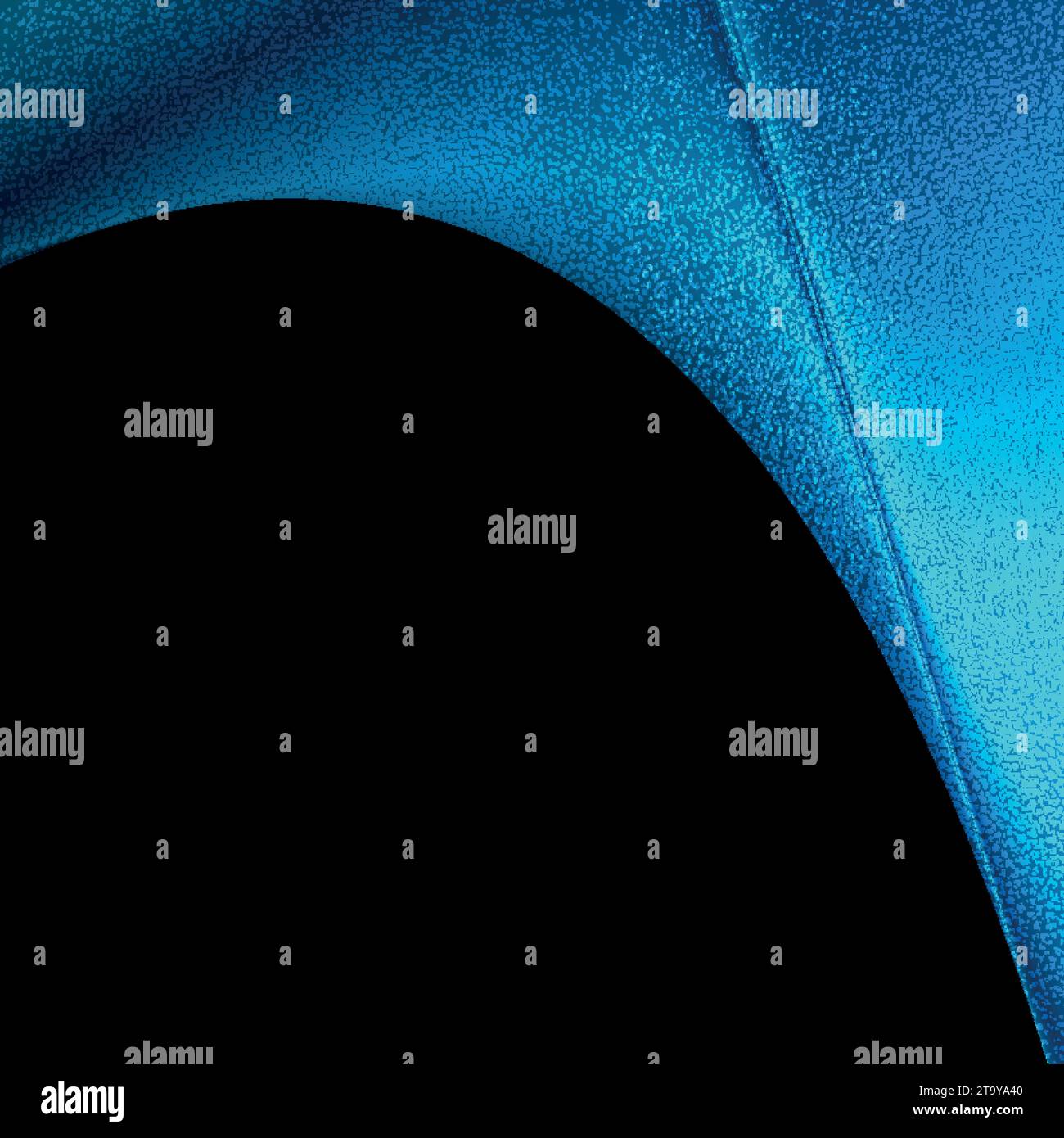 Dark blue grunge textural abstract wavy vector background Stock Vector