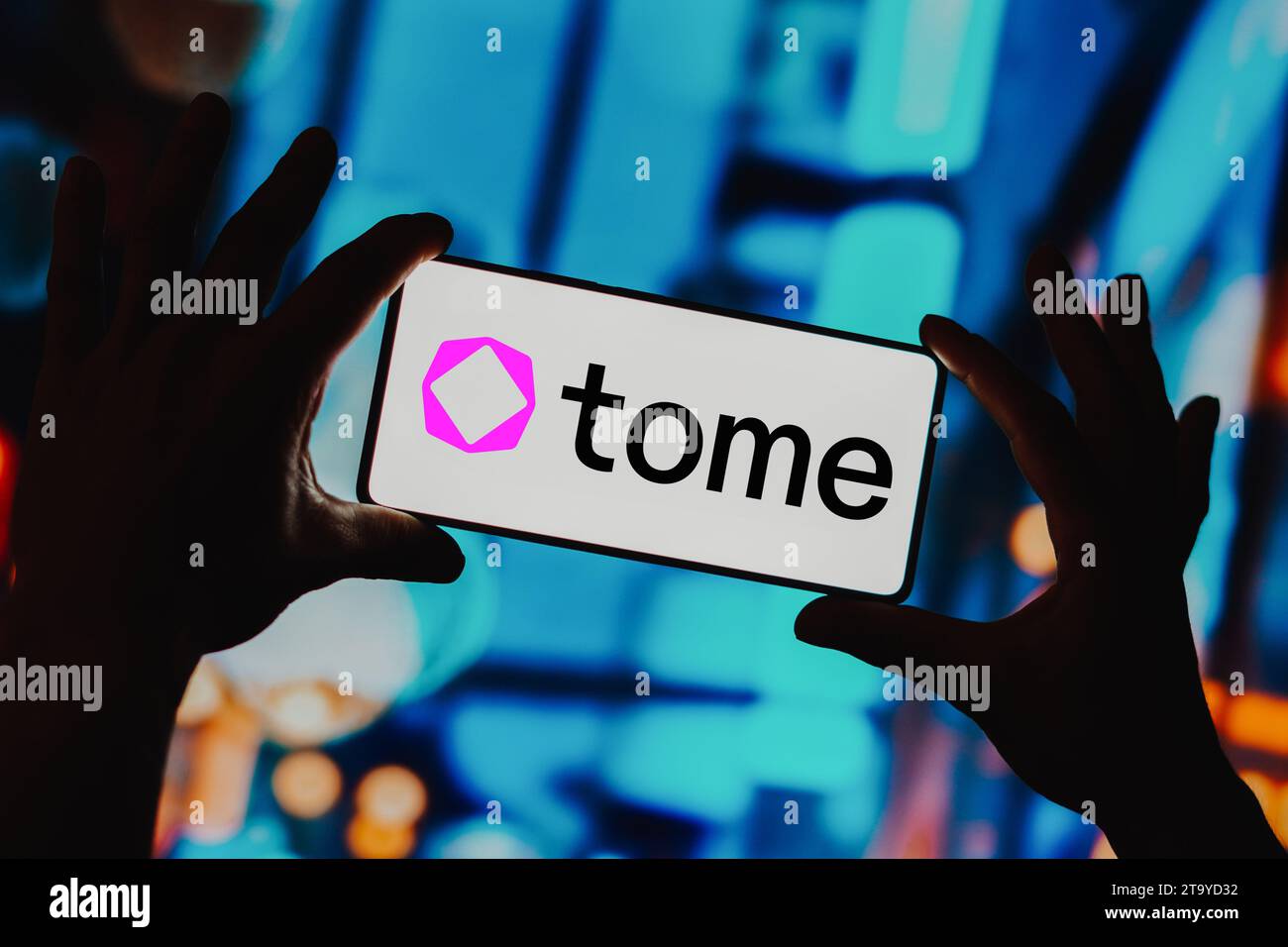 Brazil 27th nov 2023 in this photo illustration the tome logo is