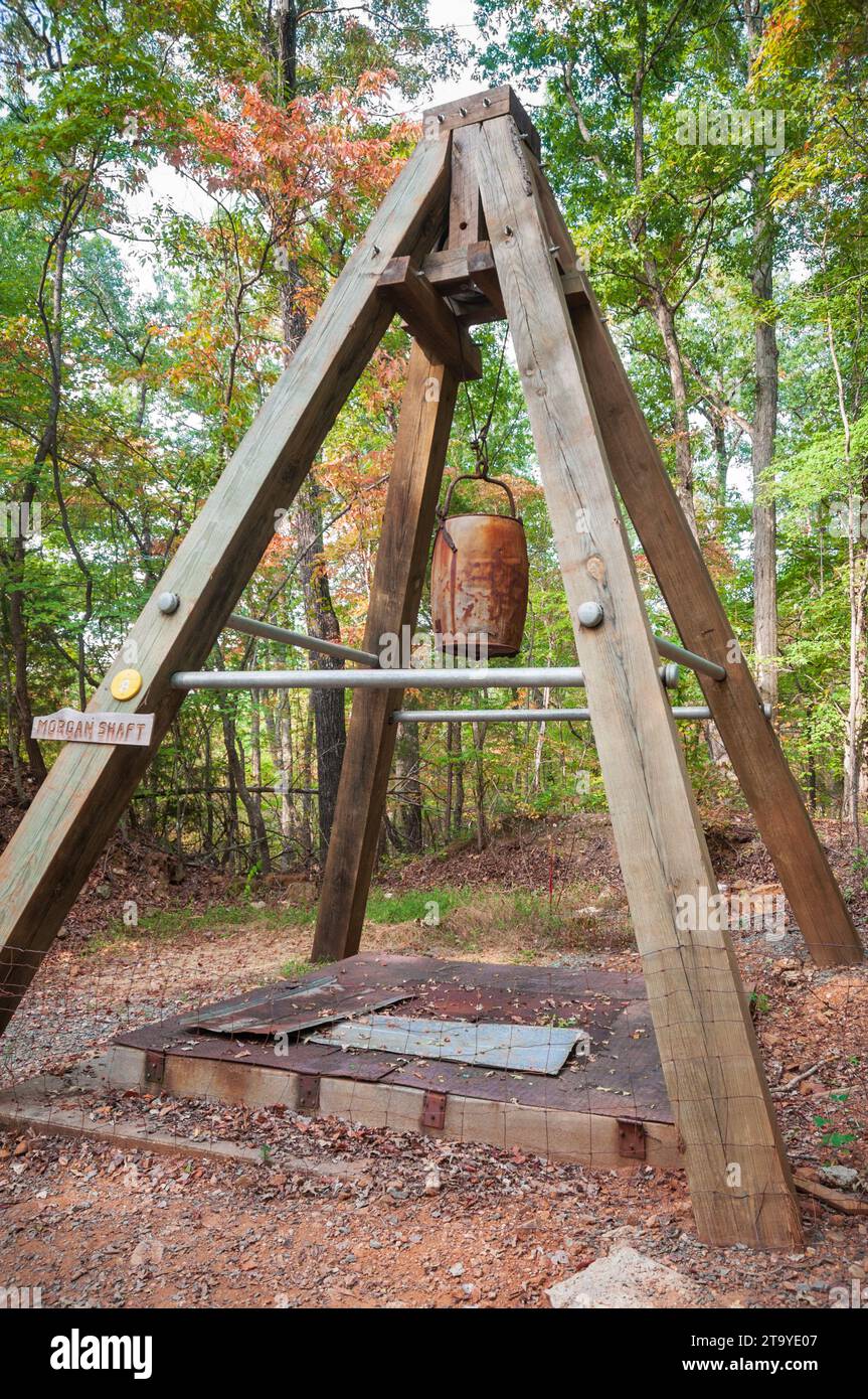 Reed Gold Mine State Historic Site in Cabarrus County, North Carolina ...