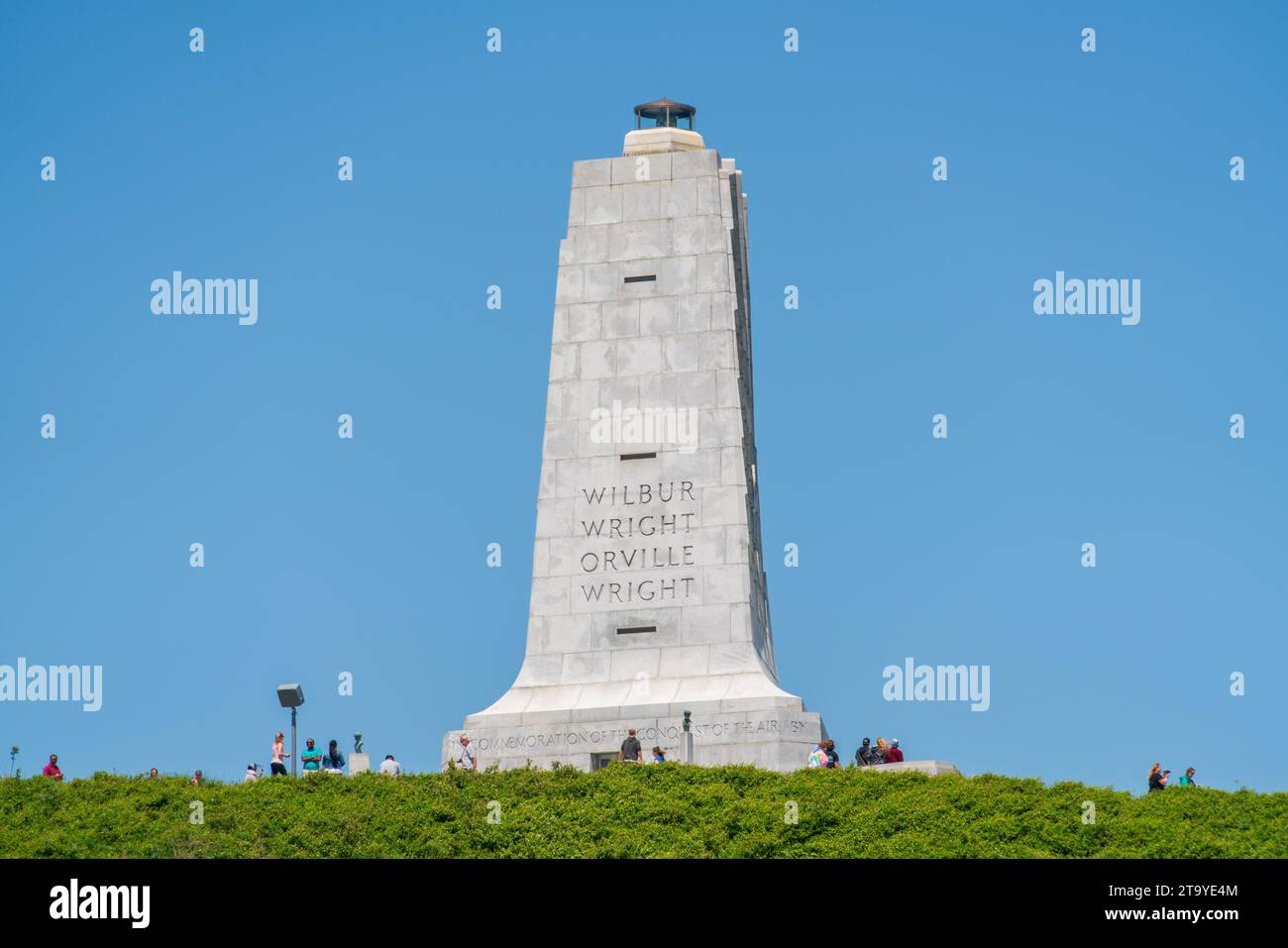 The Wright Brothers National Memorial in North Carolina Stock Photo Alamy