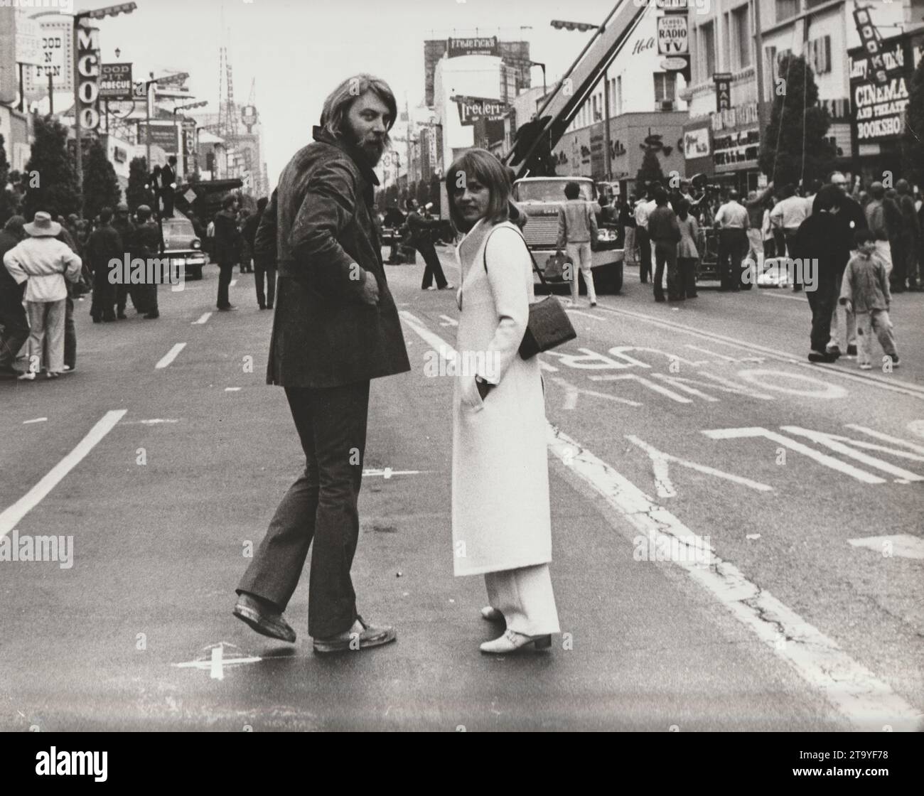 Alex In Wonderland Behind The Scenes Donald Sutherland Jeanne Moreau