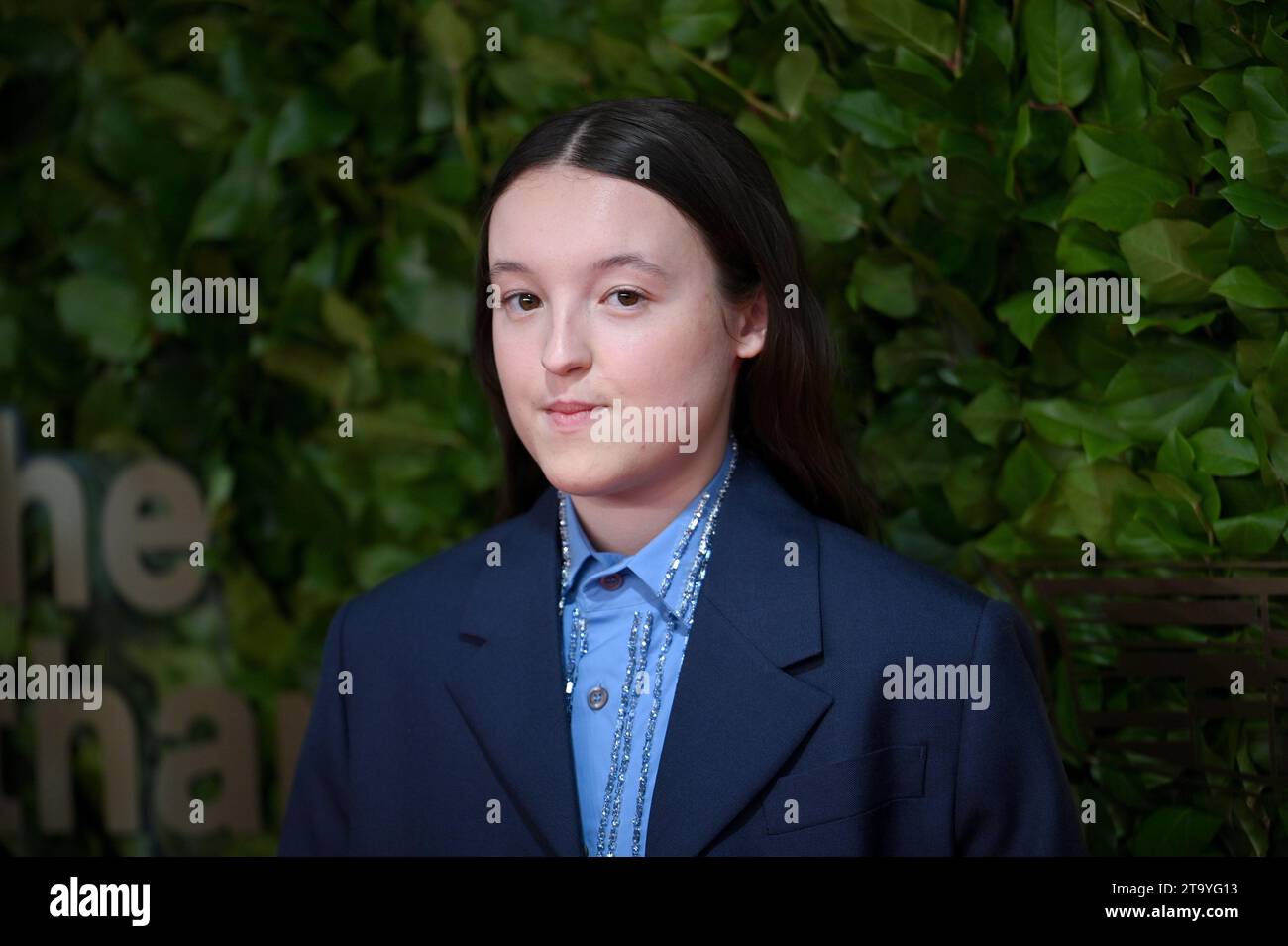 New York, USA. 27th Nov, 2023. Bella Ramsey attends the 2023 Gotham ...