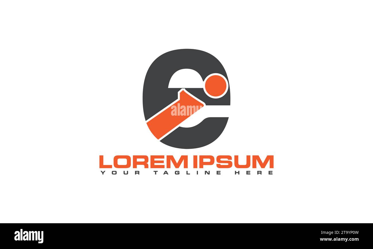 ei Logo Design Unique and Professional Logo Design Stock Vector