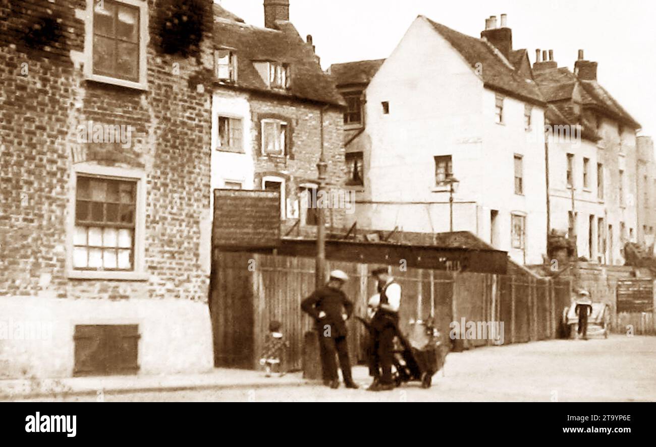 Old Town, Folkestone, Victorian period Stock Photo