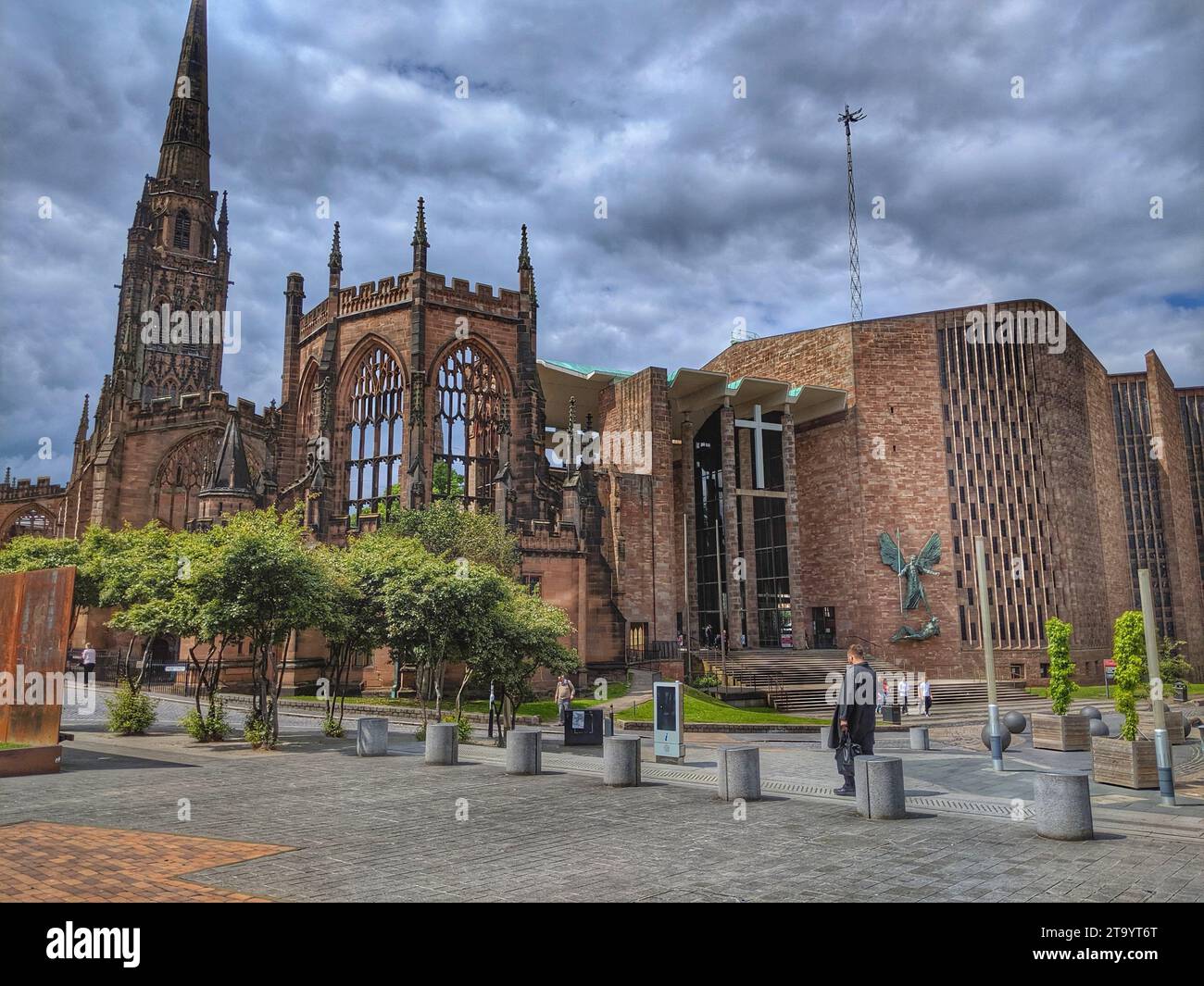 Coventry Cathedral Stock Photo