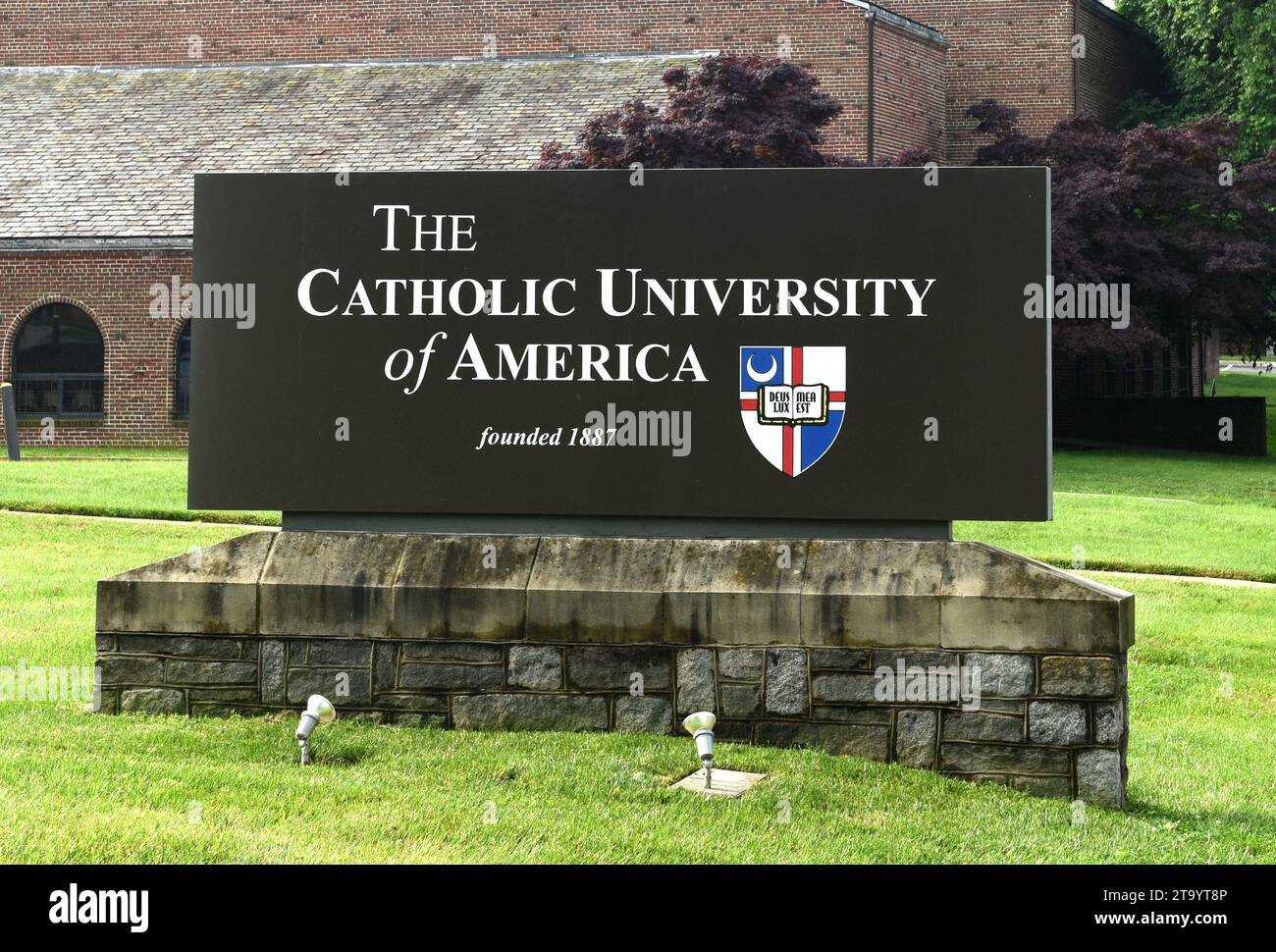 Washington, DC - June 01, 2018: Catholic University of America Stock ...