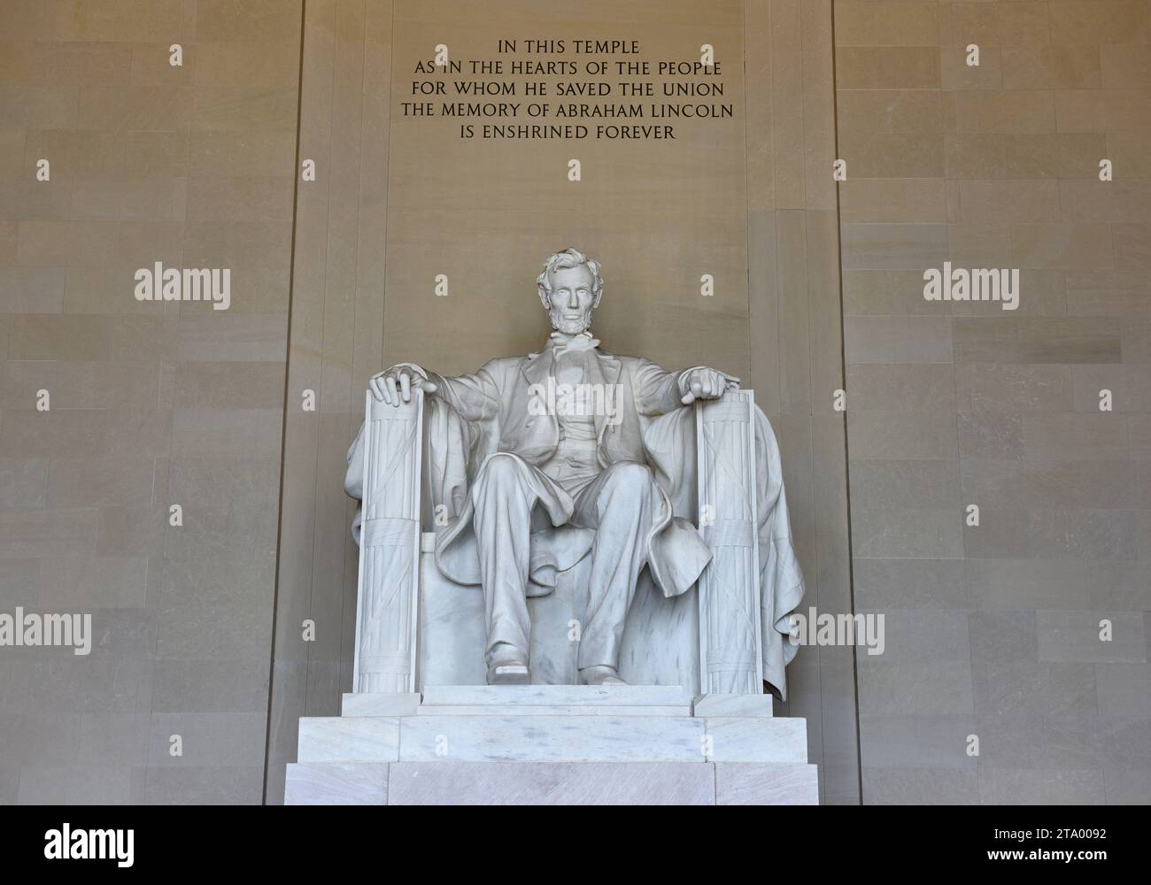 Washington, DC June 01, 2018 Statues of Abraham Lincoln in Lincoln