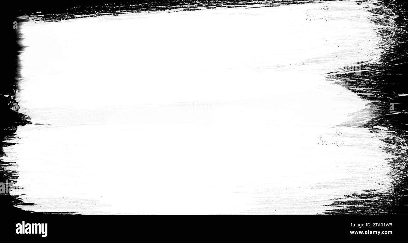abstract paint brush stroke black and white transition background ...