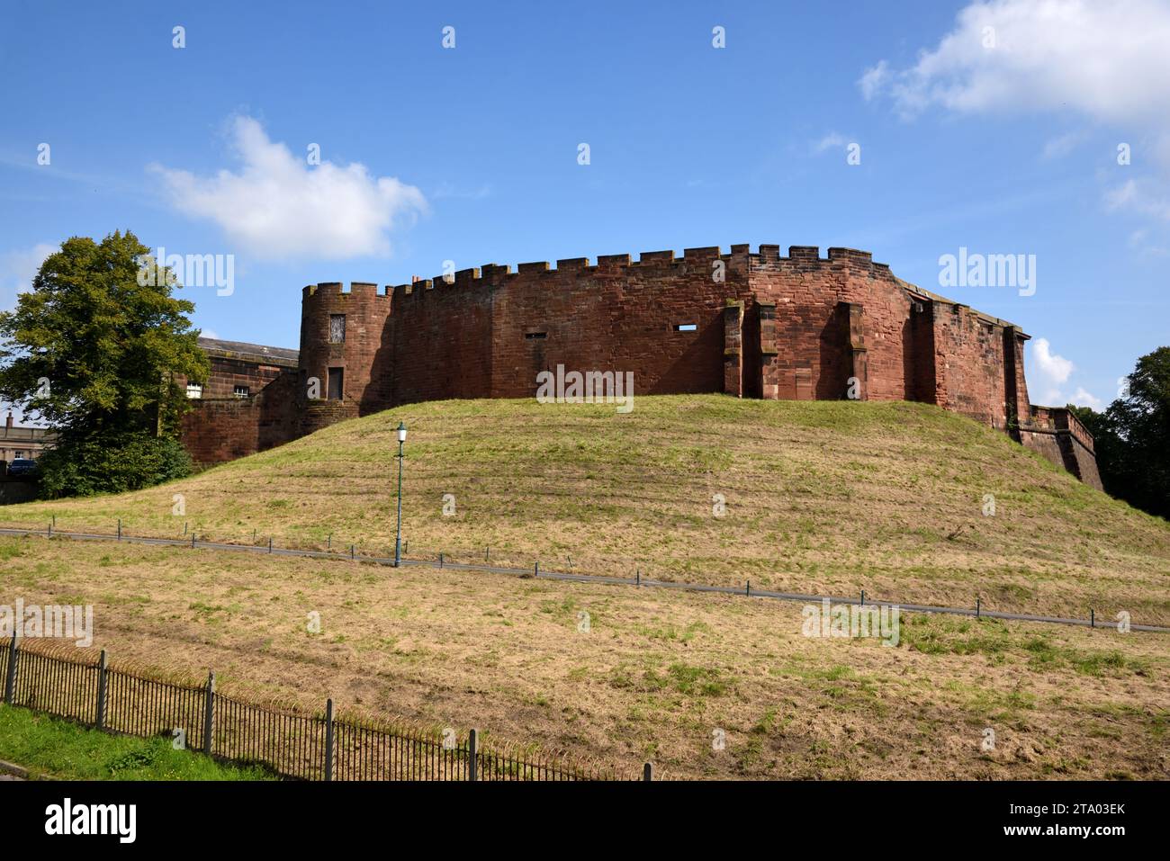 Chester Castle (f.1070) Medieval Castle, Fortress & Military Museum, Chester England UK Stock Photo