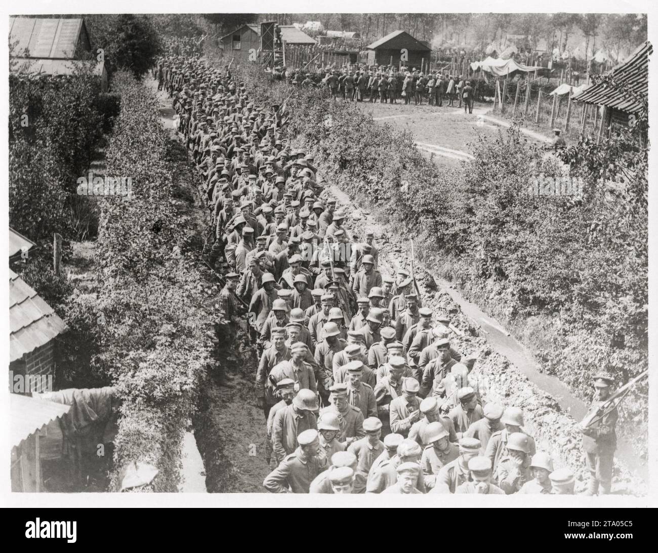 WW1 World War I - Prisoners taken by the British, France Stock Photo ...