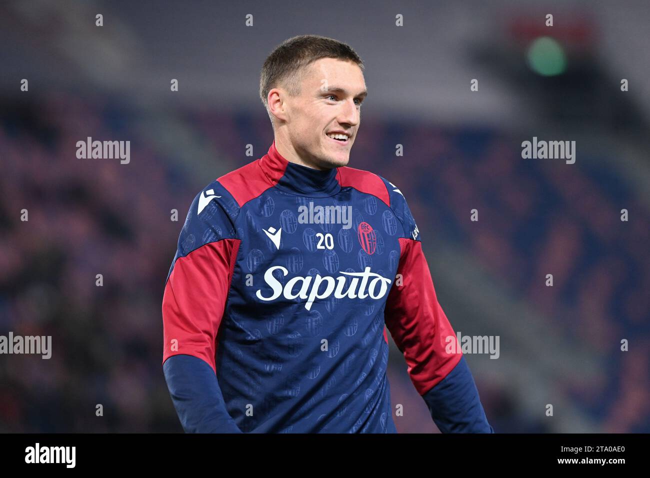 Bologna, Italy. 27th Nov, 2023. Michel Aebischer (Bologna Fc) during