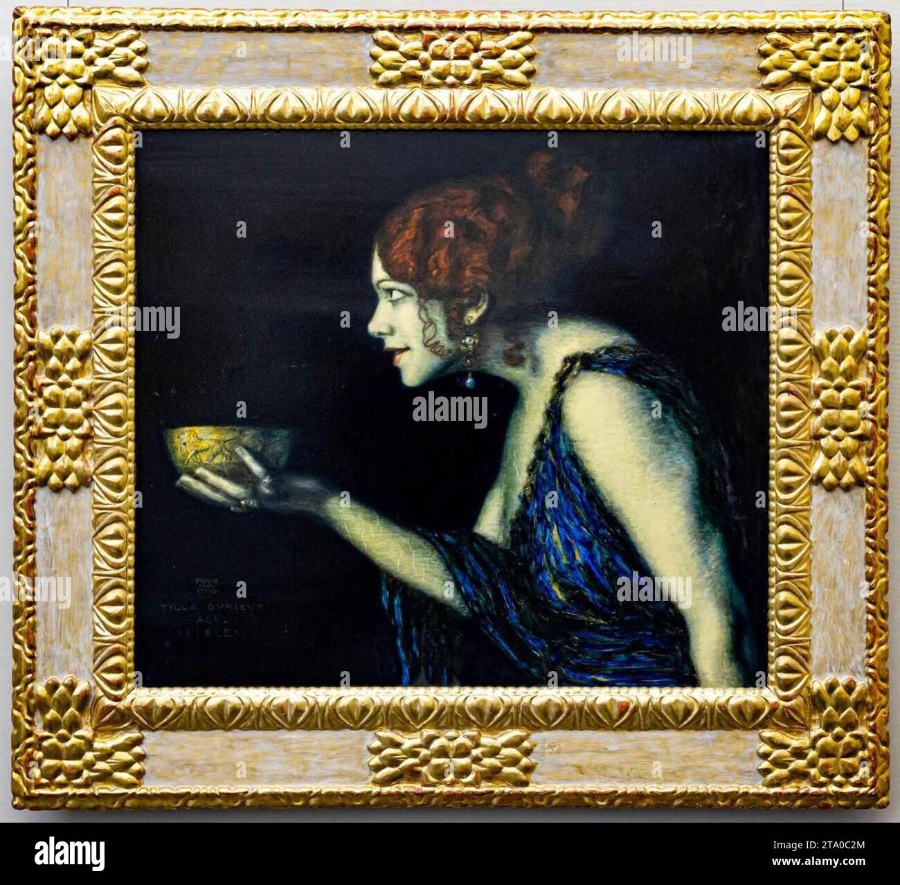 Tilla Durieux as Circe 1913 by Franz Von Stuck Stock Photo - Alamy