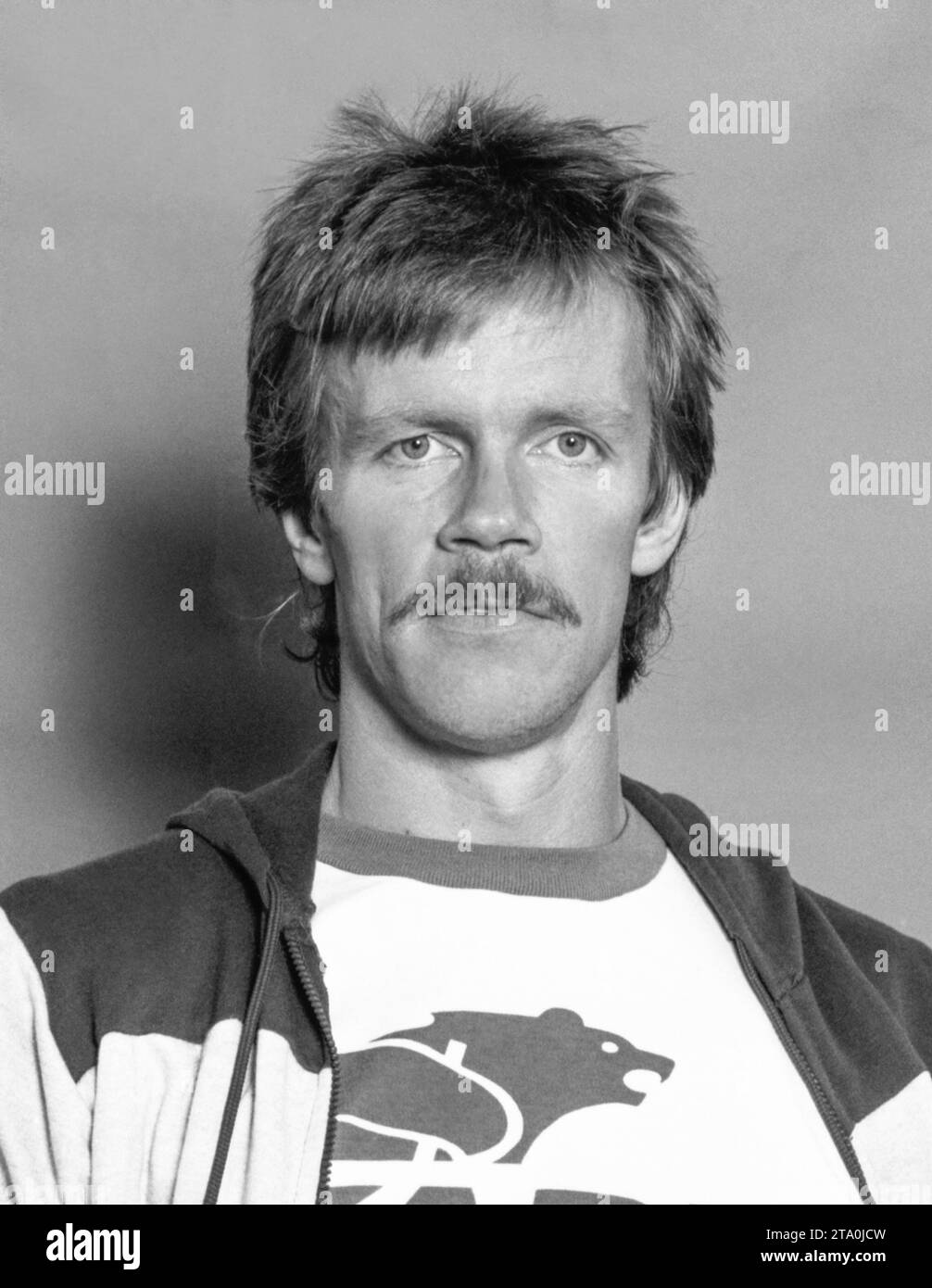 CHRISTER GARPENBORG Swedish sprint athlete in National athletics teamneg nr 31323 Stock Photo