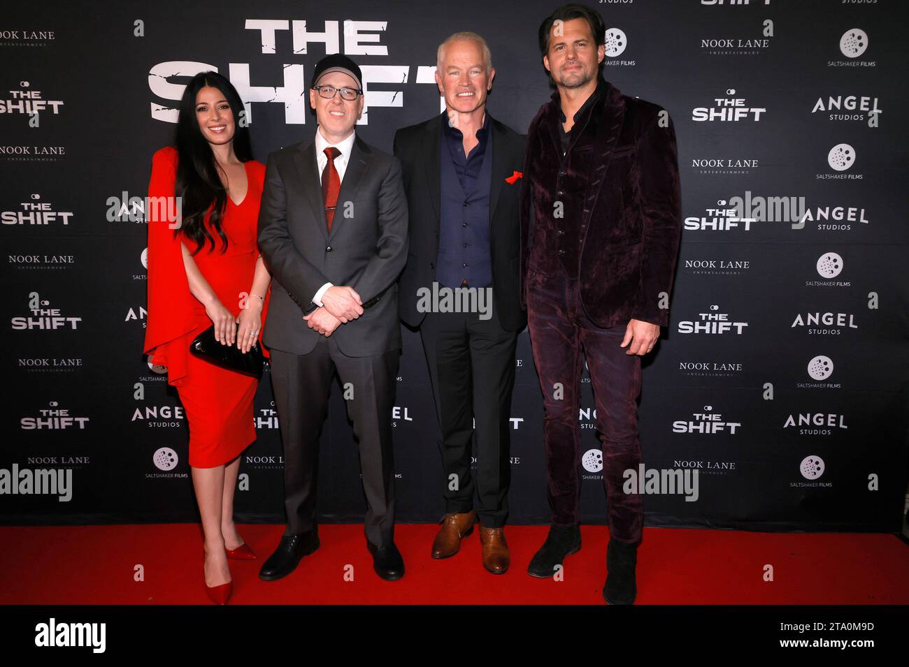 Los Angeles, Ca. 27th Nov, 2023. Elizabeth Tabish, Brock Heasley, Neal