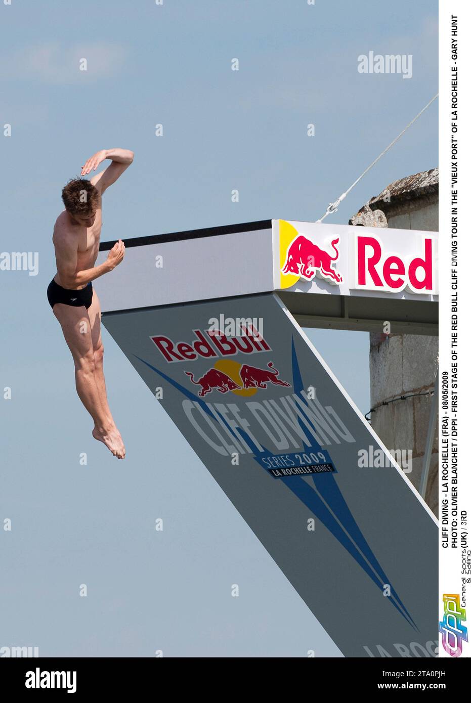 CLIFF DIVING LA ROCHELLE (FRA) 08/05/2009 PHOTO OLIVIER BLANCHET