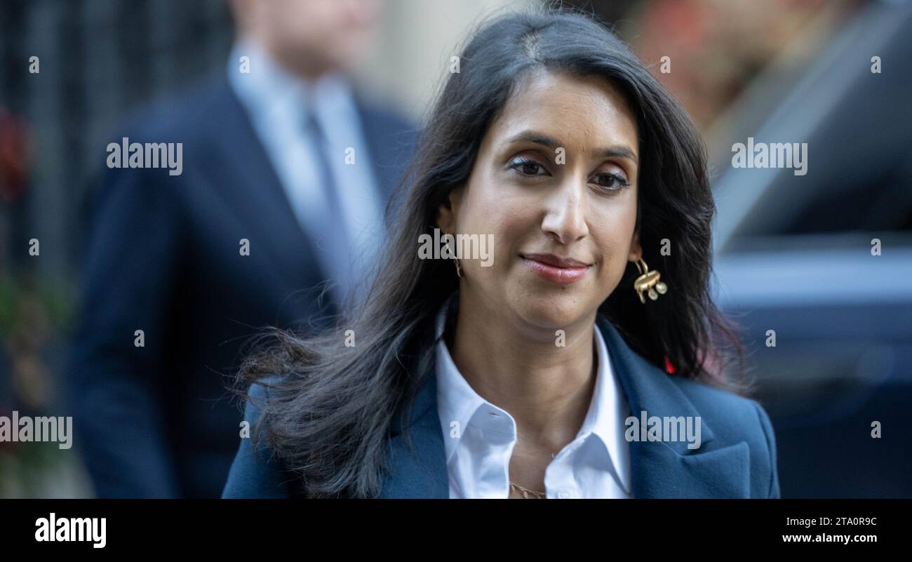 London, UK. 28th Nov, 2023. Claire Coutinho, Energy Secretary at a