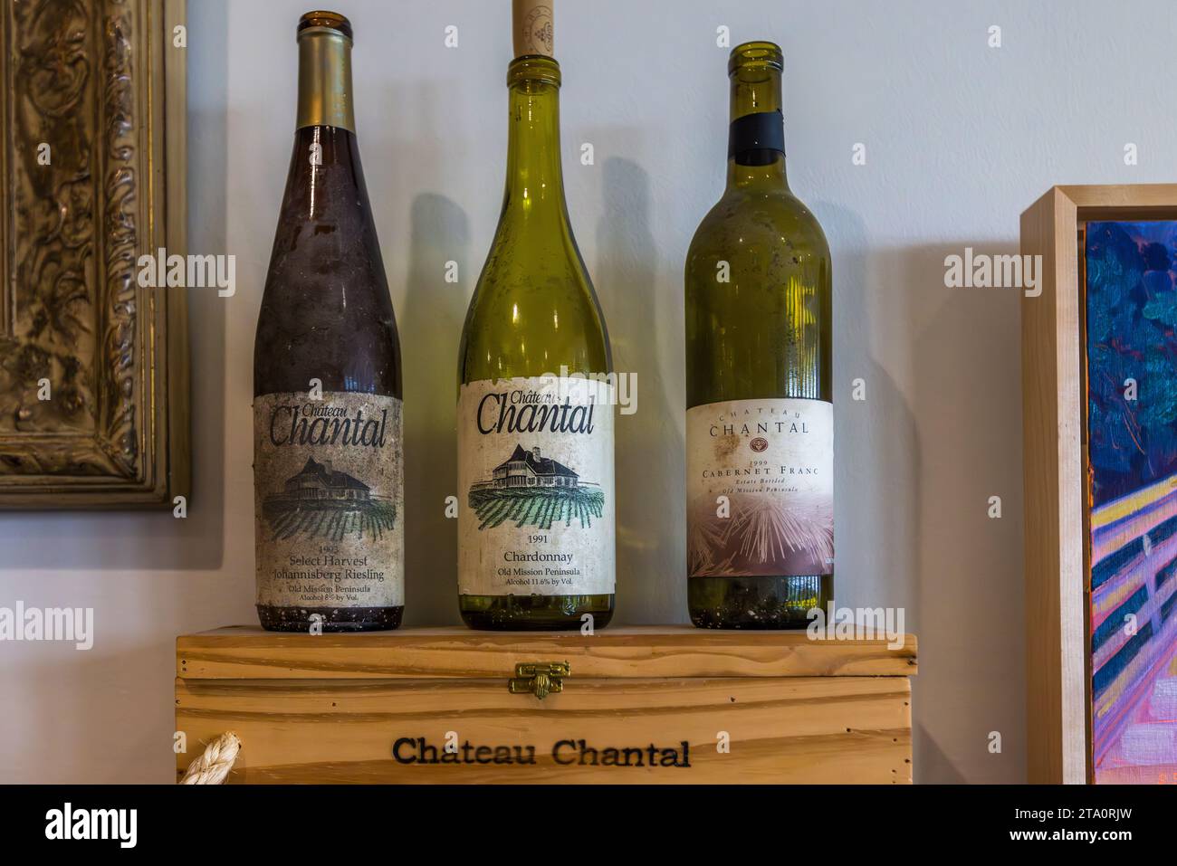 Wine makes me naughty. Chateau Chantal Winery and Inn, Peninsula