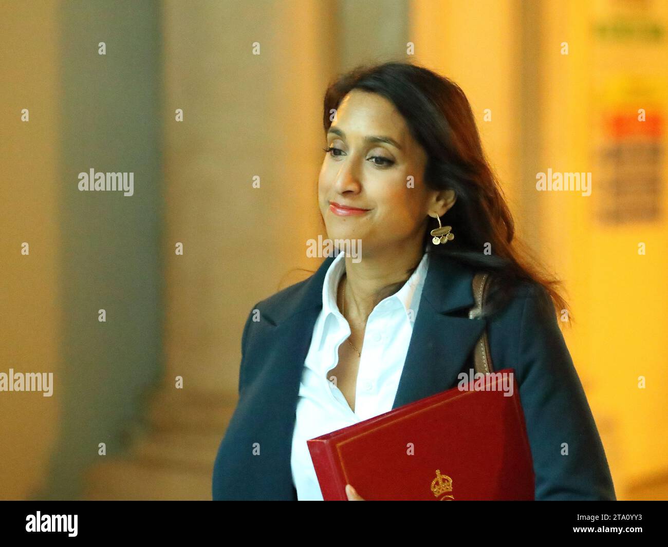 London, United Kingdom. 28th Nov, 2023. Claire Coutinho, Secretary of ...