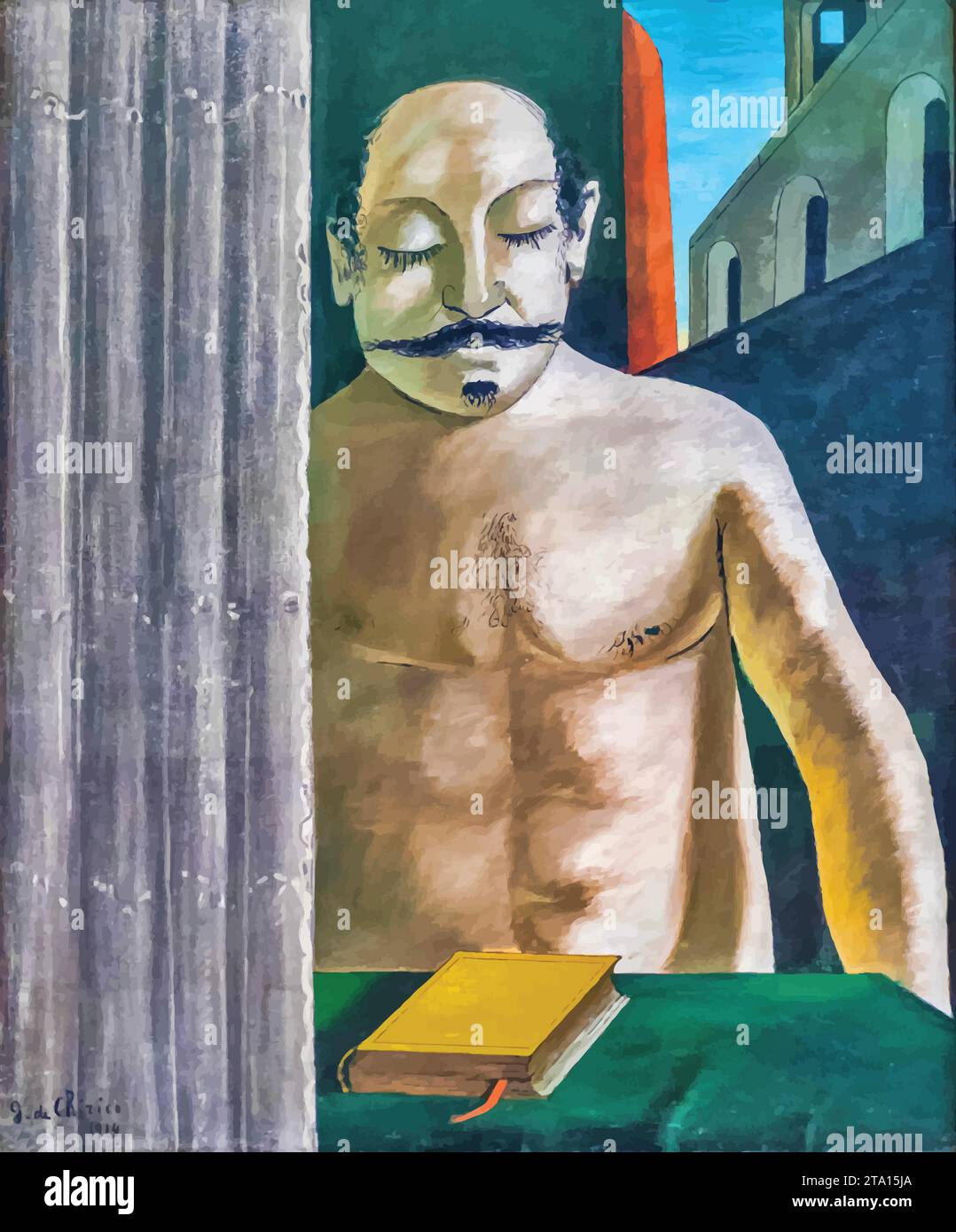 Giorgio de chirico metaphysical realism hi-res stock photography and ...