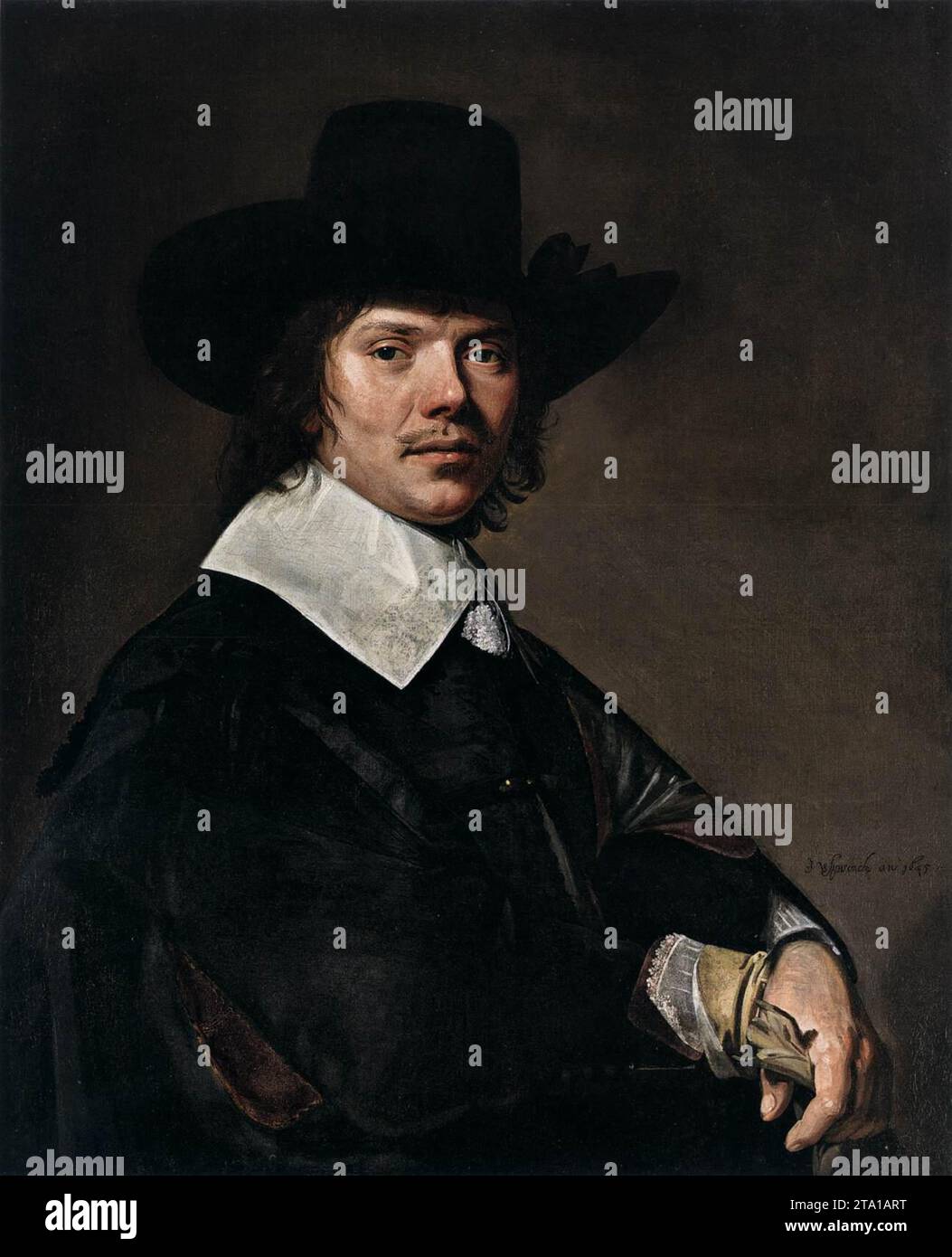 Portrait of a Man 1645 by Jan Cornelisz Verspronck Stock Photo - Alamy