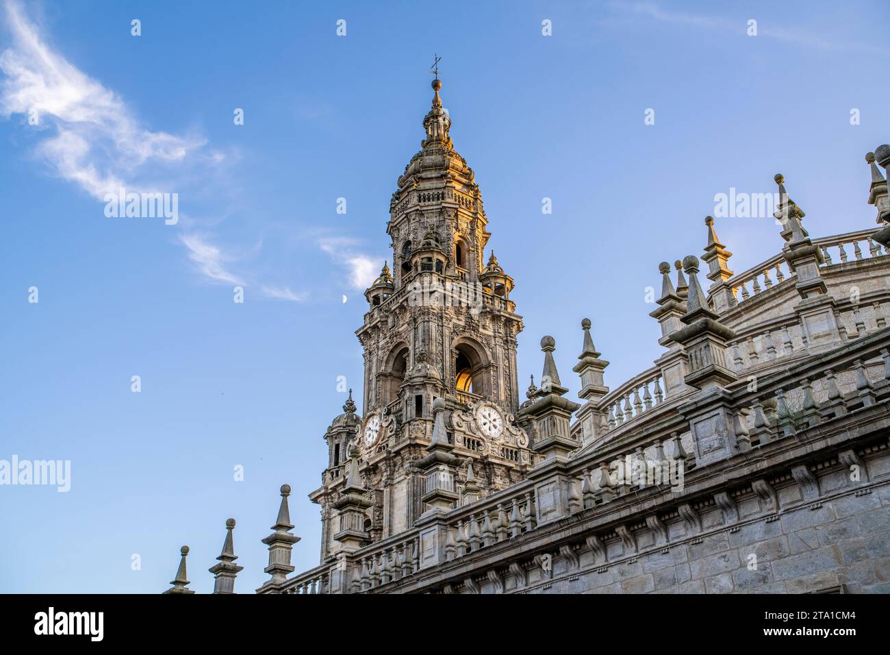 Cathedral,  Santiago de Compostela, Spain, Galicia, Europe Stock Photo
