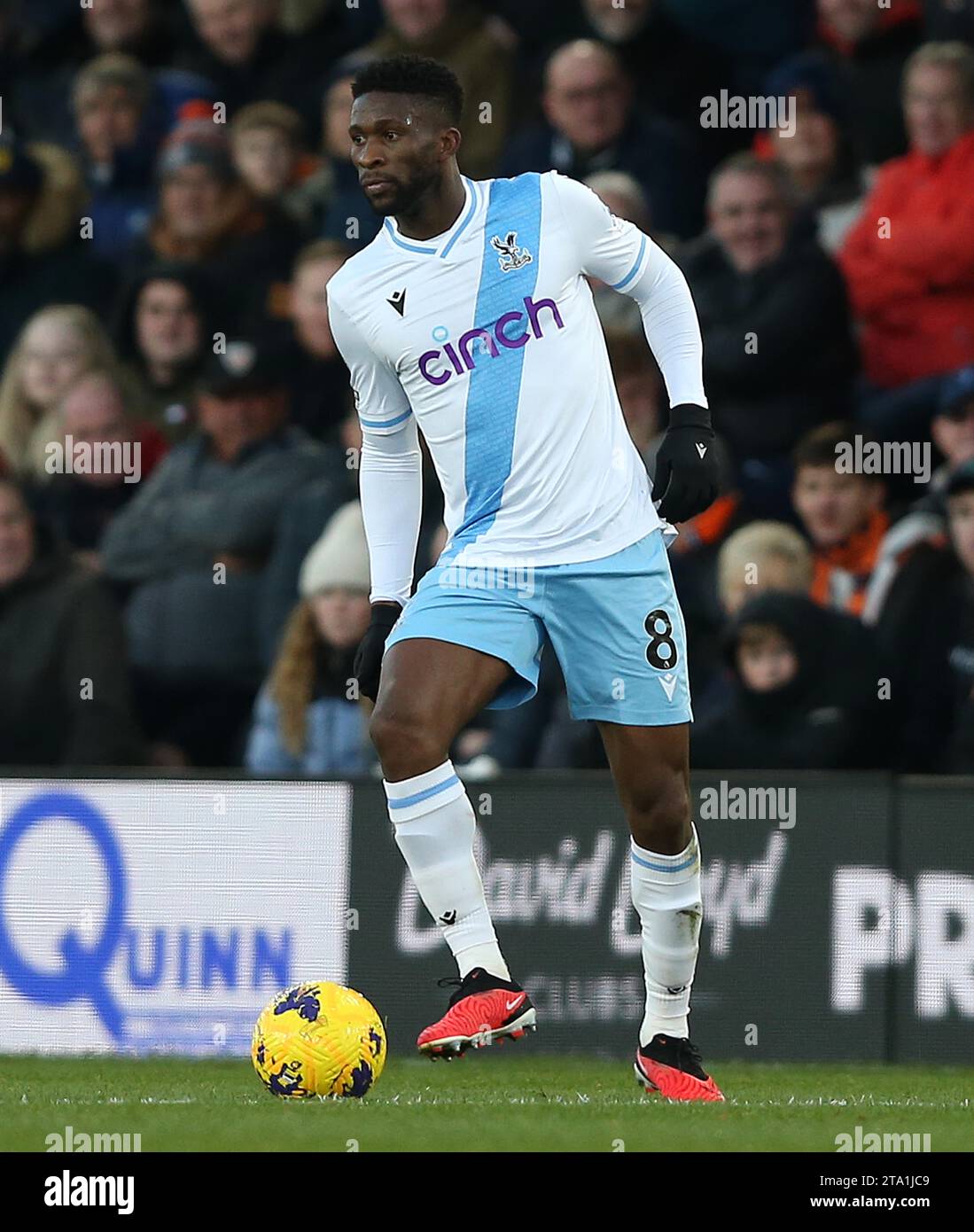 Jefferson Lerma of Crystal Palace. Luton Town v Crystal Palace