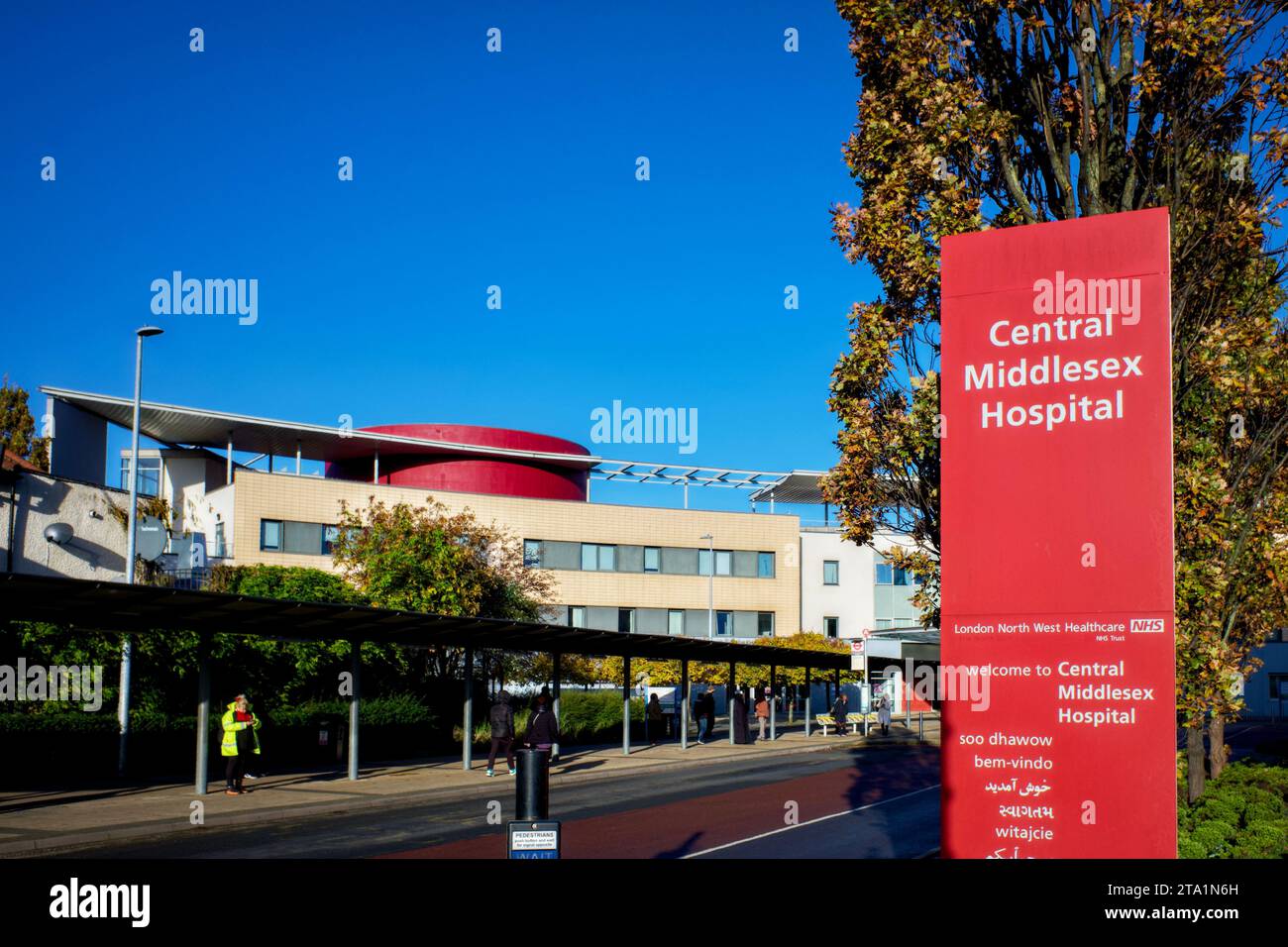 Central Middlesex Hospital, Acton Lane, Borough of Brent, London, England, UK Stock Photo Alamy