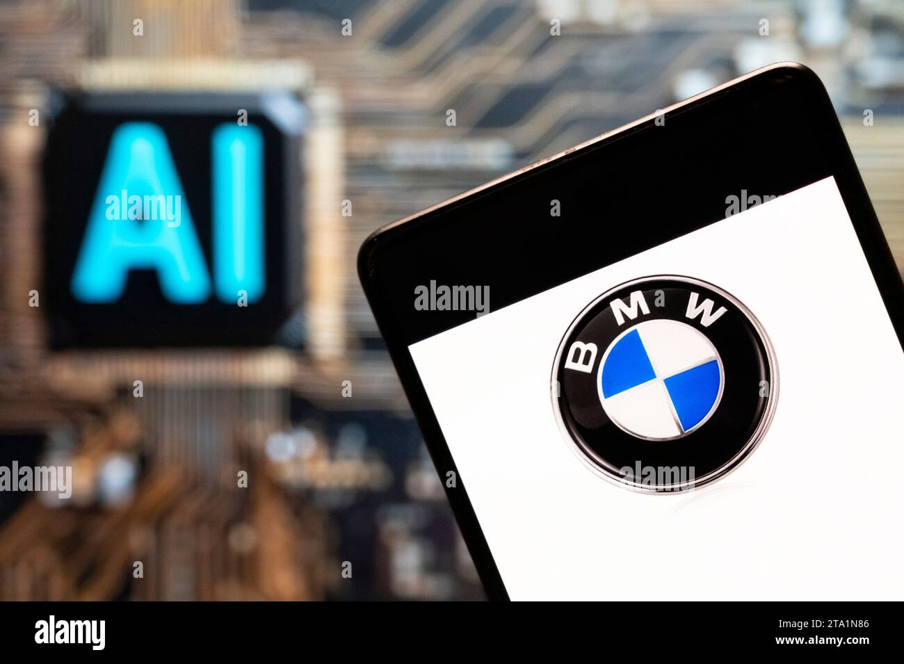 China. 03rd Nov, 2023. In this photo illustration, the German ...