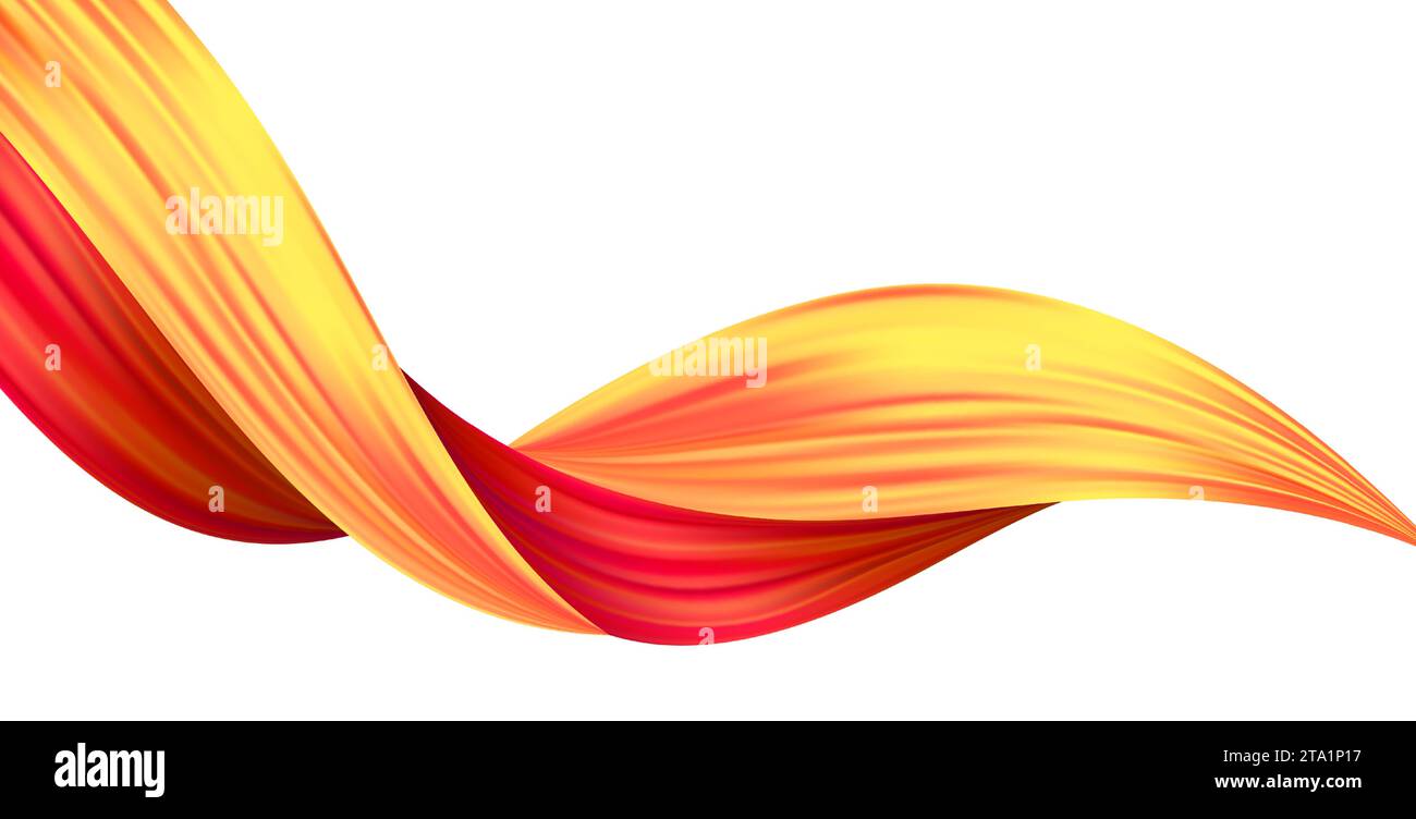 3d Wave Liquid shape color background. Art design for your design ...