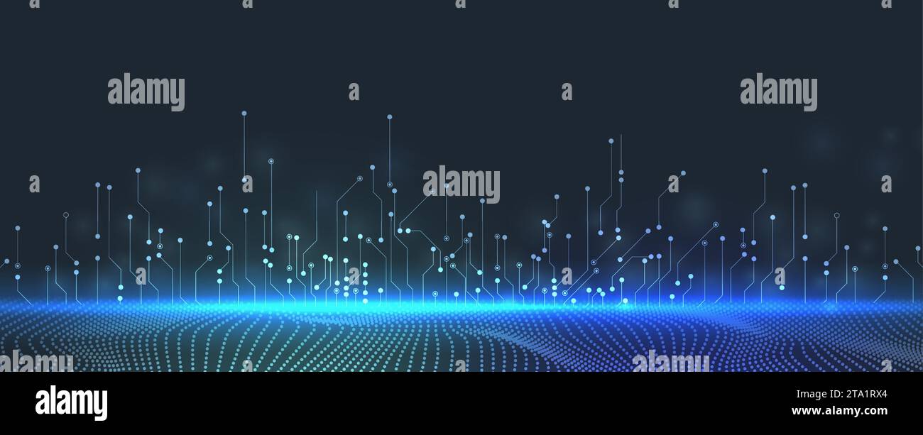 Technology abstract futuristic science background for internet business ...