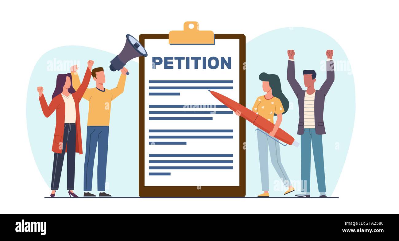 Petition collective appeal Online balloting men and women with