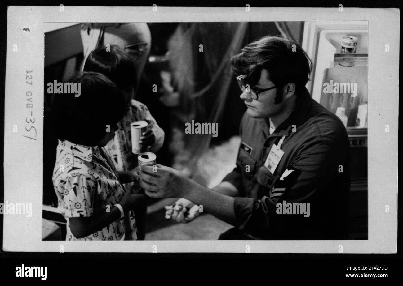 Vietnamese refugees in the United States are visited by Claudia ...