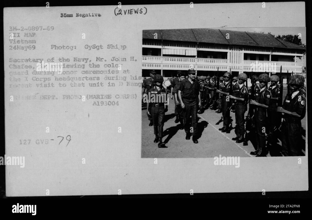 Assistant Secretary of the Navy John Warner, Secretary of Defense