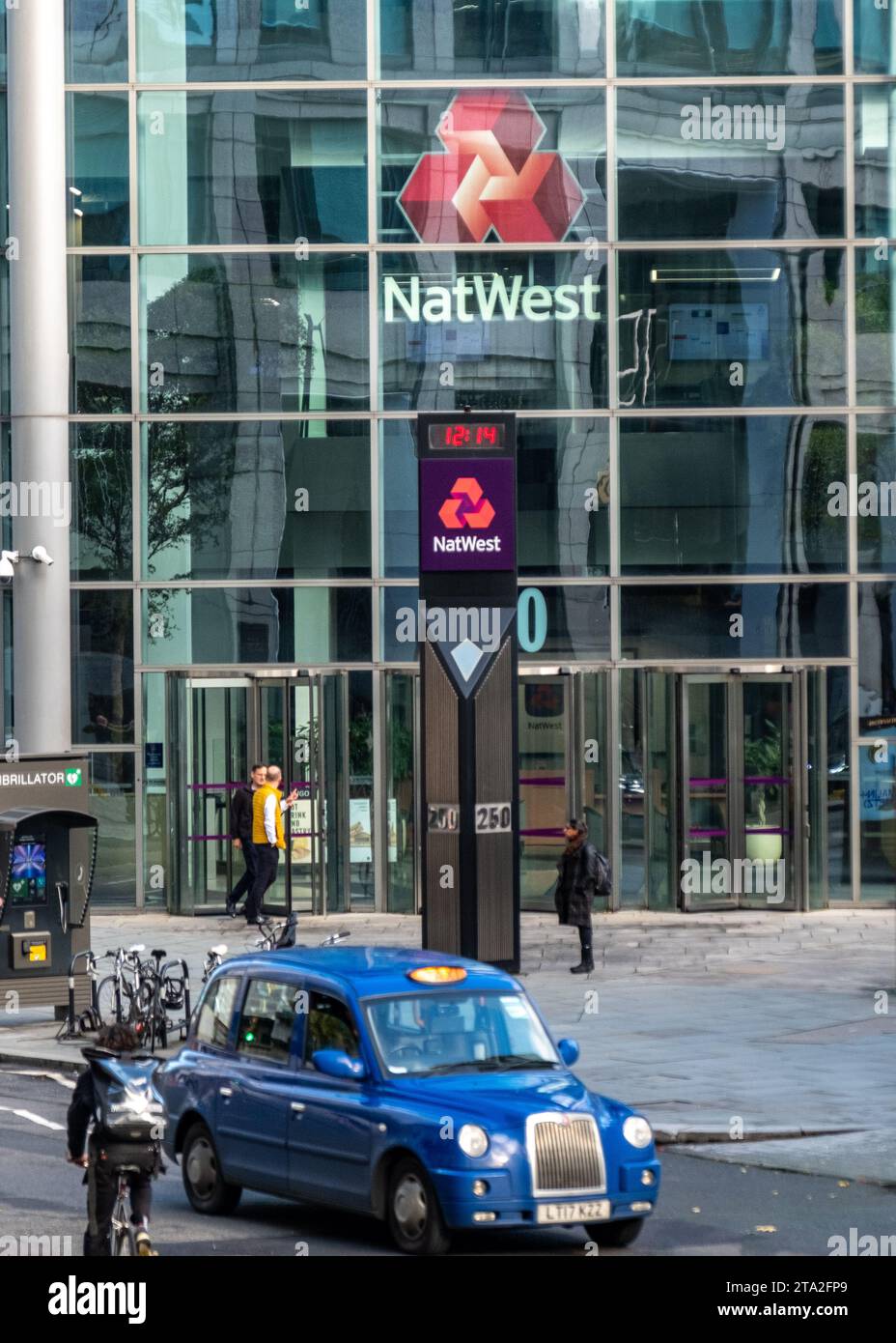 LONDON, NOVEMBER 13, 2023 Natwest headquarters office on 250