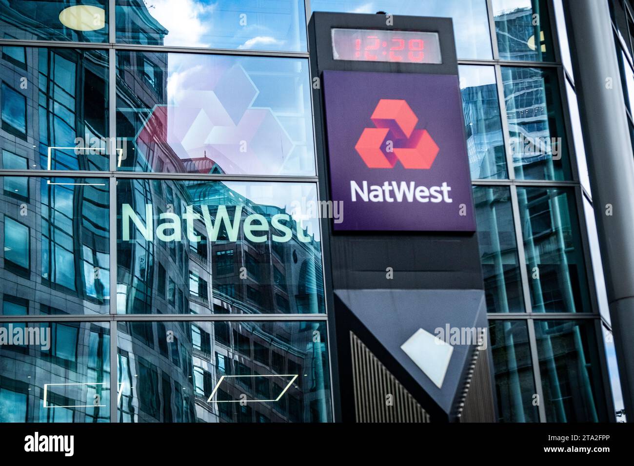 LONDON, NOVEMBER 13, 2023 Natwest headquarters office on 250