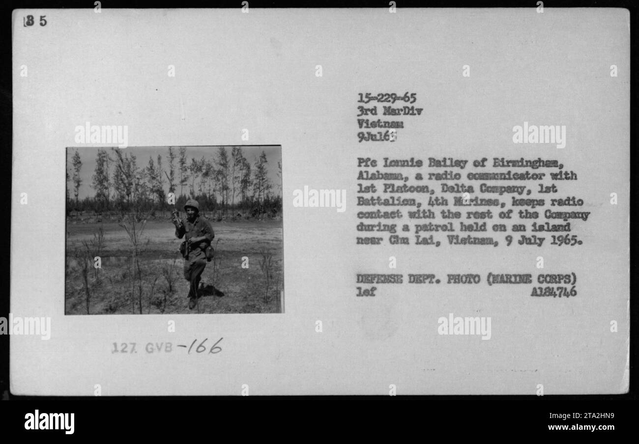 1st battalion 4th marines vietnam Black and White Stock Photos & Images ...