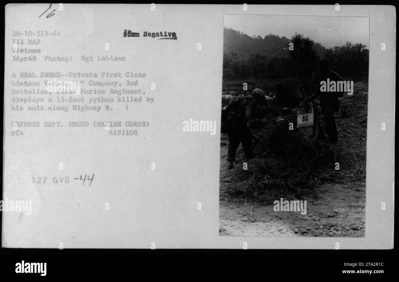 Python Battalion Iii map vietnam 1968 hi-res stock photography and images - Alamy