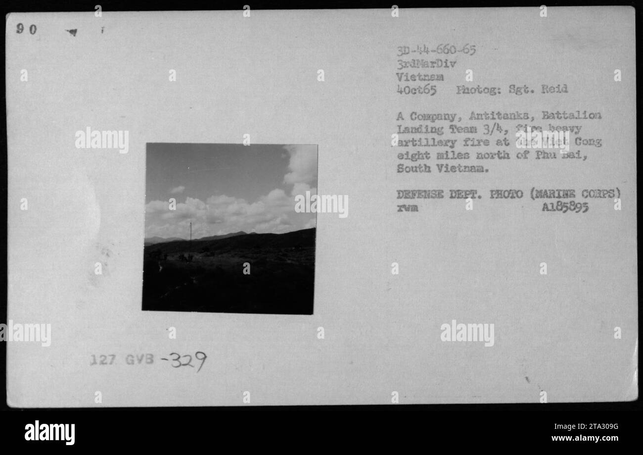 On October 4, 1965, A Company, Antitanks Battalion Landing Team 3/4 ...