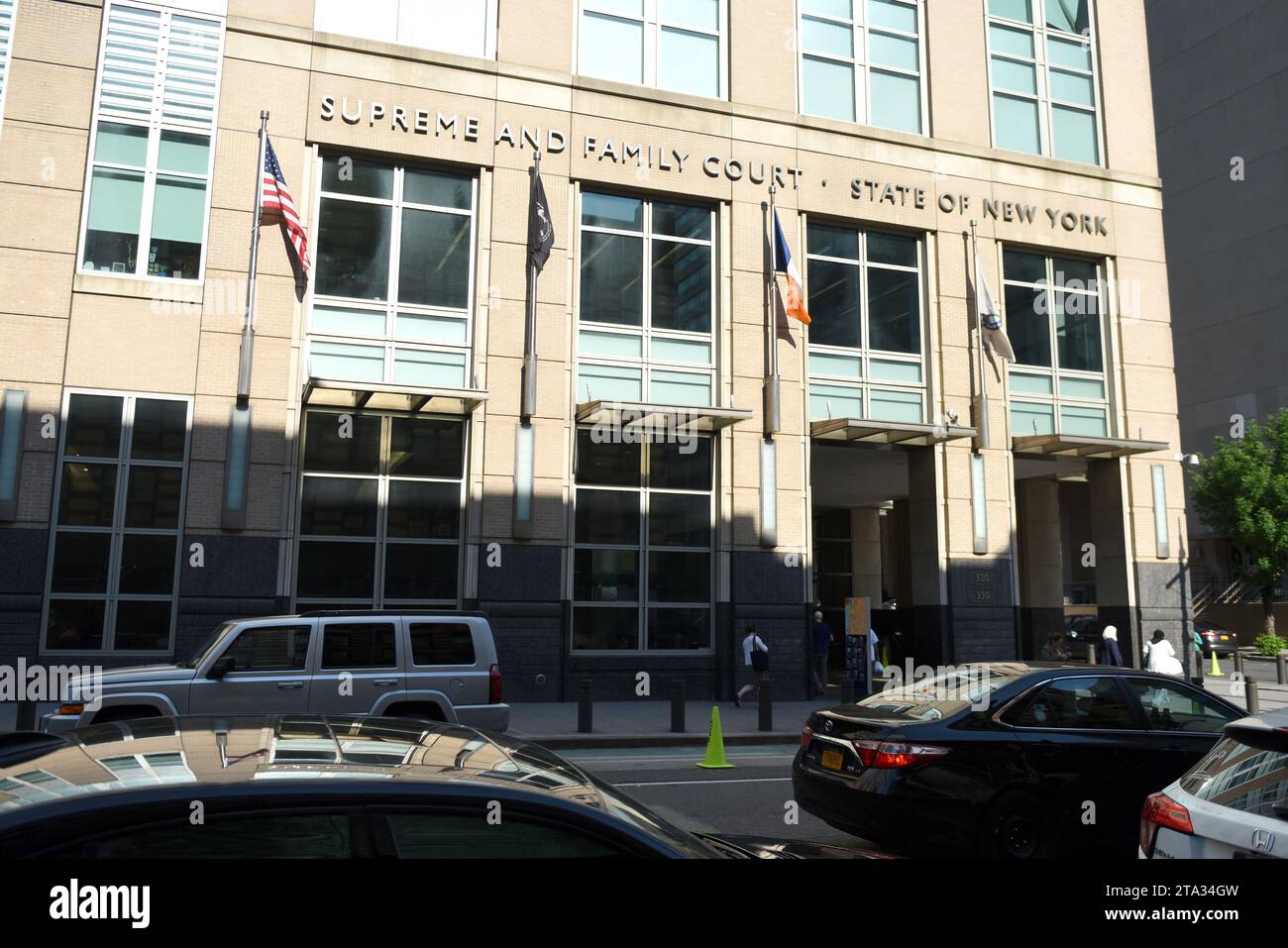 NEW YORK USA May 25 2018: Kings County Family Court in Brooklyn NY NEW YORK USA May 25 2018: Kings County Family Court in Brooklyn NY