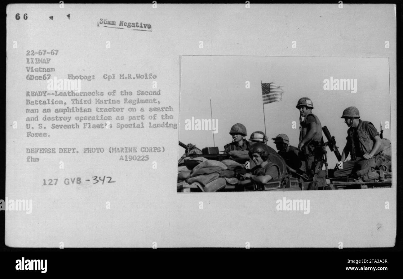 Third battalion second marine regiment Black and White Stock Photos ...