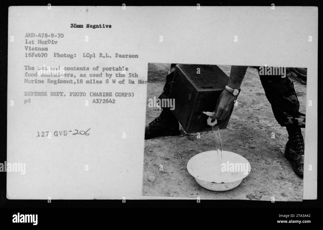 Vietnam war field rations hi-res stock photography and images - Alamy