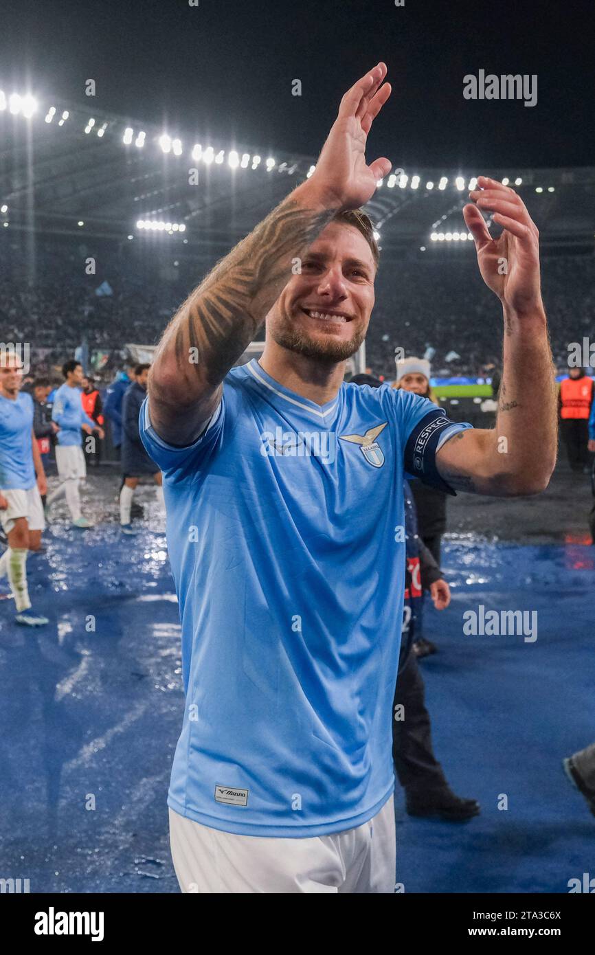 during-the-uefa-champions-league-match-ss-lazio-vs-celtic-football-club-at-olimpico-stadium-on-november-28-2023-in-rome-2TA3C6X.jpg