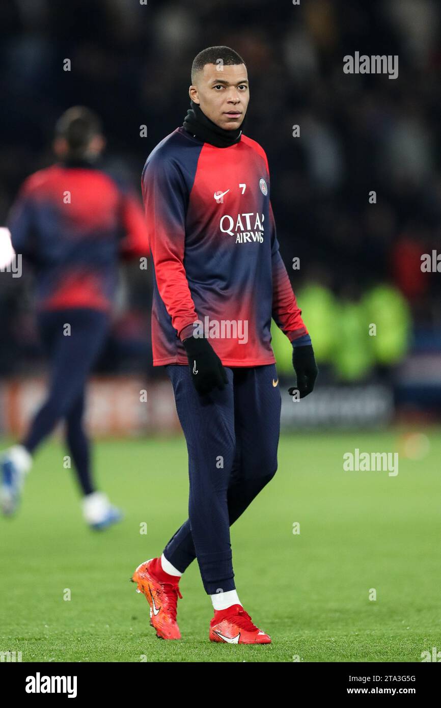 Paris, France. 28th Nov, 2023. Paris SaintGermain forward Kylian