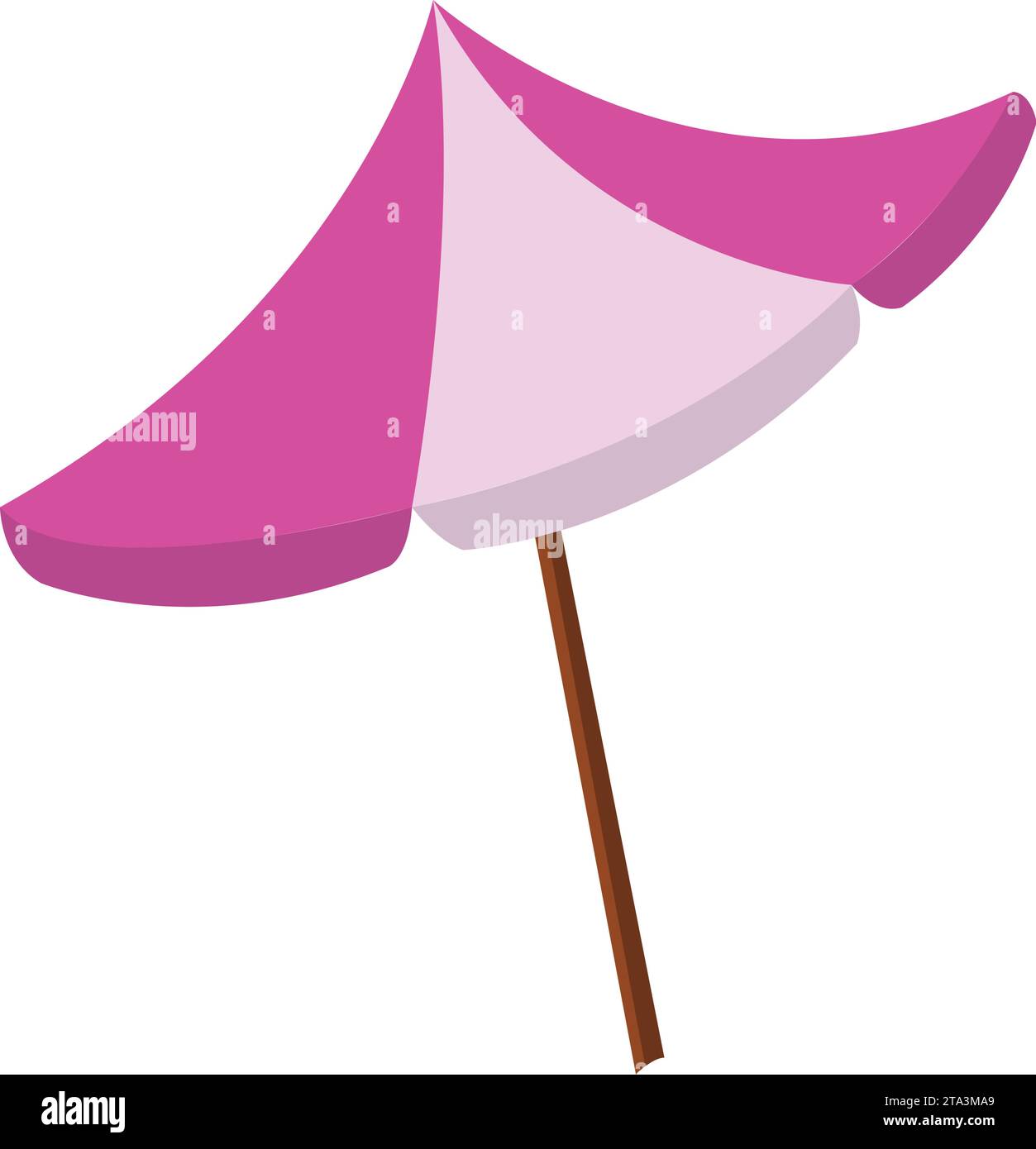 Isolated summer resort umbrella icon Vector Stock Vector Image & Art ...